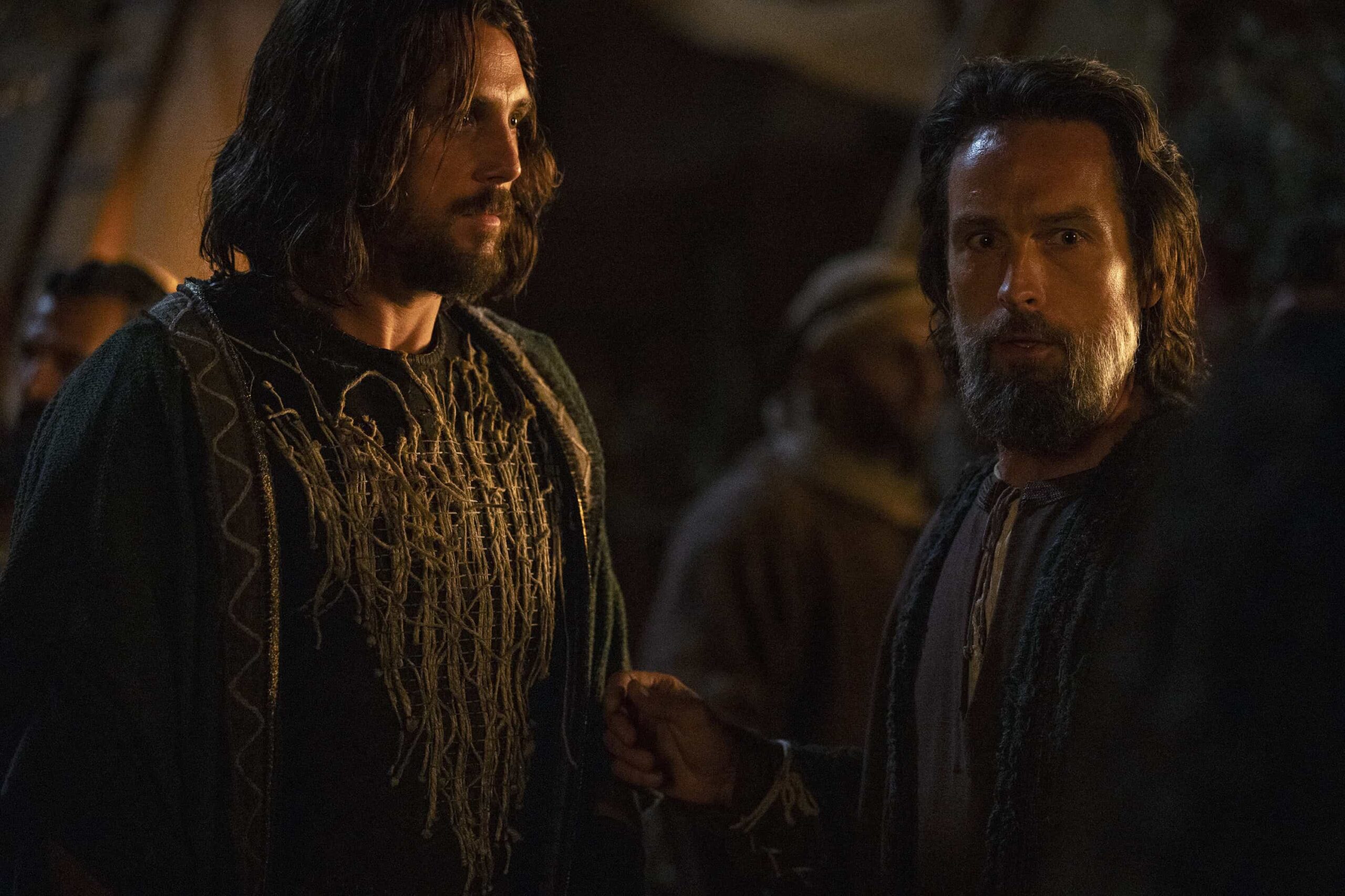 THE FAITHFUL: L-R: Ben Robson and Tom Mison in "The Woman Who Risked Everything" two episode presentation of THE FAITHFUL airing Sunday, March 29 (8:00-10:00 PM ET/PT) on FOX. CR: FOX. © 2026 FOX Media LLC.