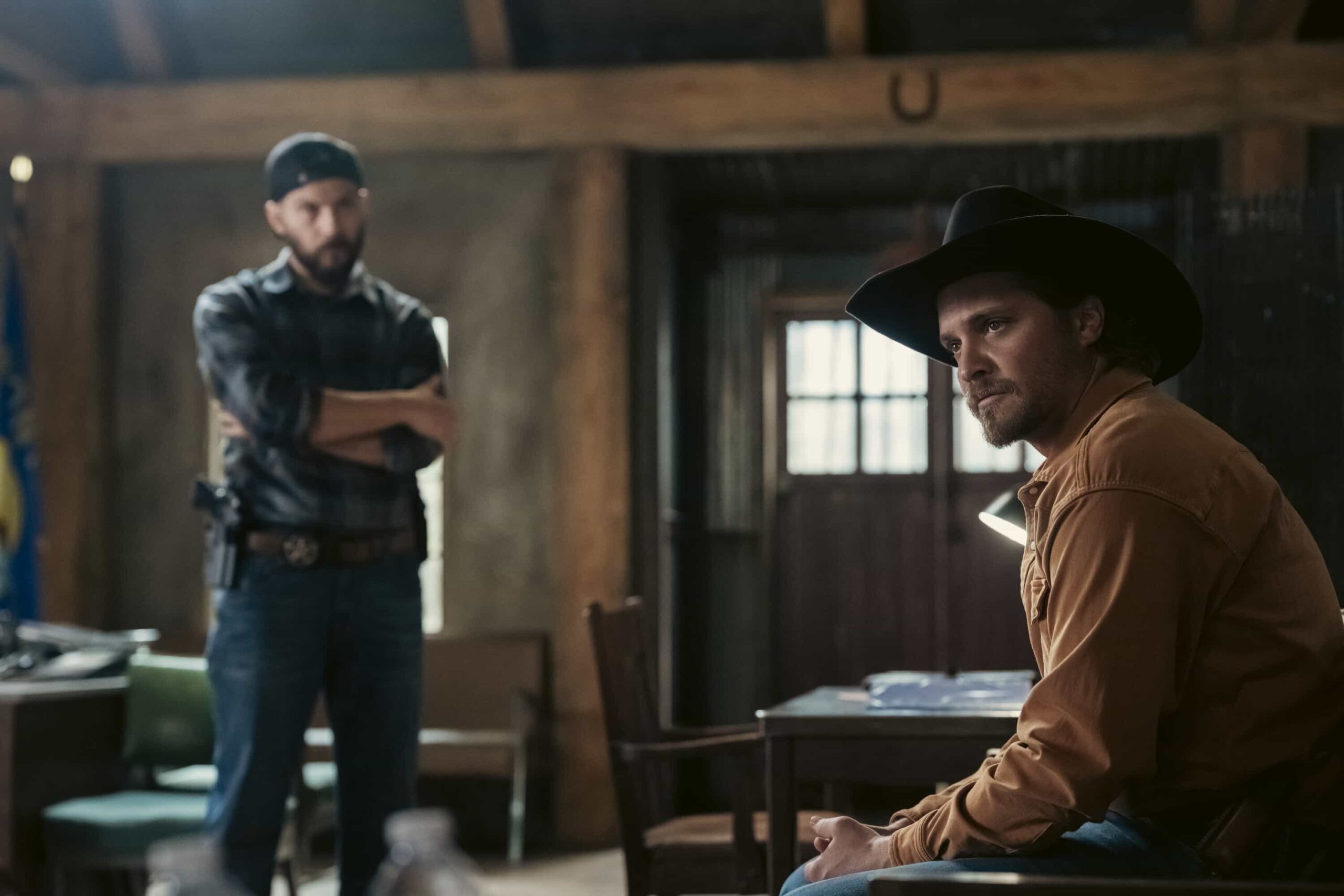 "Lost Girls" -- CBS Original Series MARSHALS, scheduled to air on Sunday, March 29 (8:00-9:00 PM ET/PT). Pictured: Luke Grimes as Kayce Dutton. Photo: Christopher Saunders/CBS ©2025 CBS Broadcasting, Inc. All Rights Reserved.