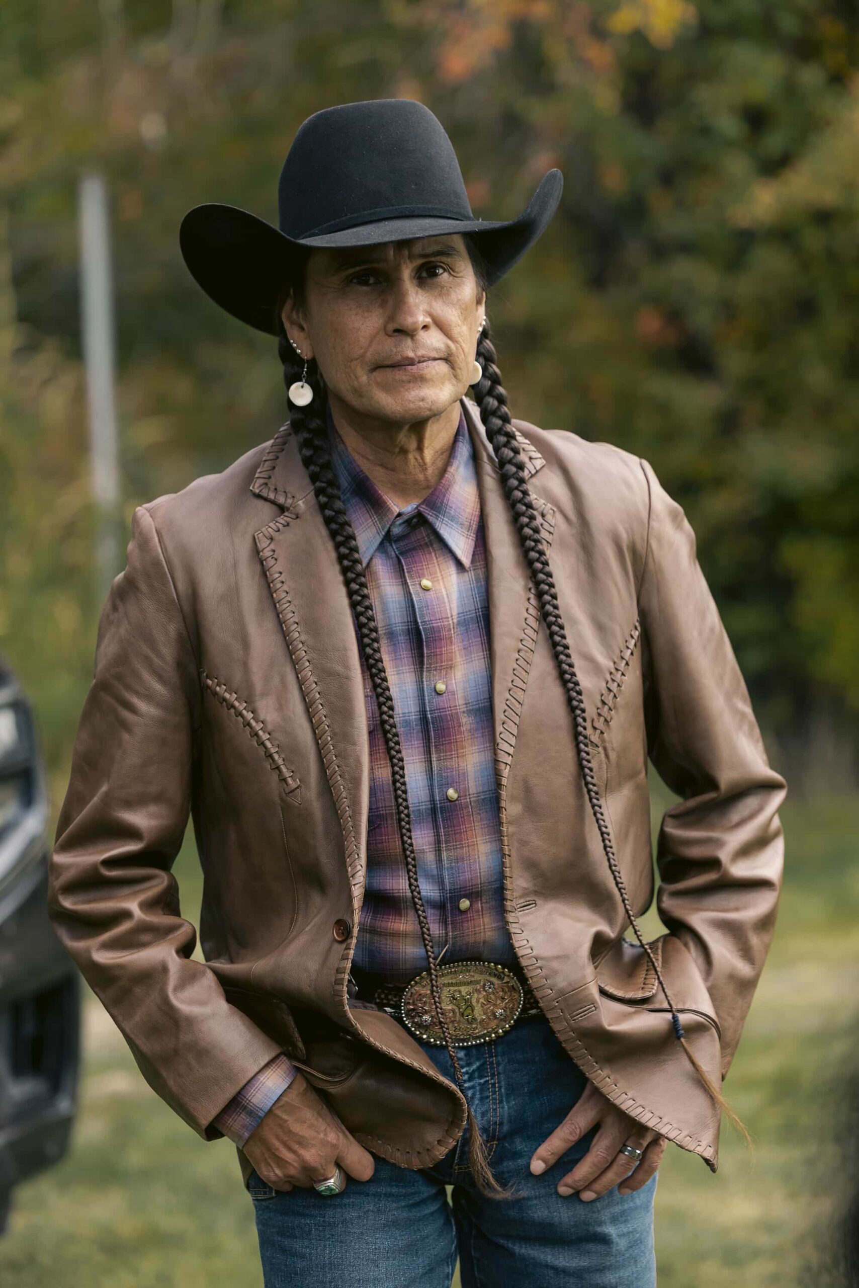 "Lost Girls" -- CBS Original Series MARSHALS, scheduled to air on Sunday, March 29 (8:00-9:00 PM ET/PT). Pictured: Mo Brings Plenty. Photo: Sonja Flemming/CBS ©2025 CBS Broadcasting, Inc. All Rights Reserved.