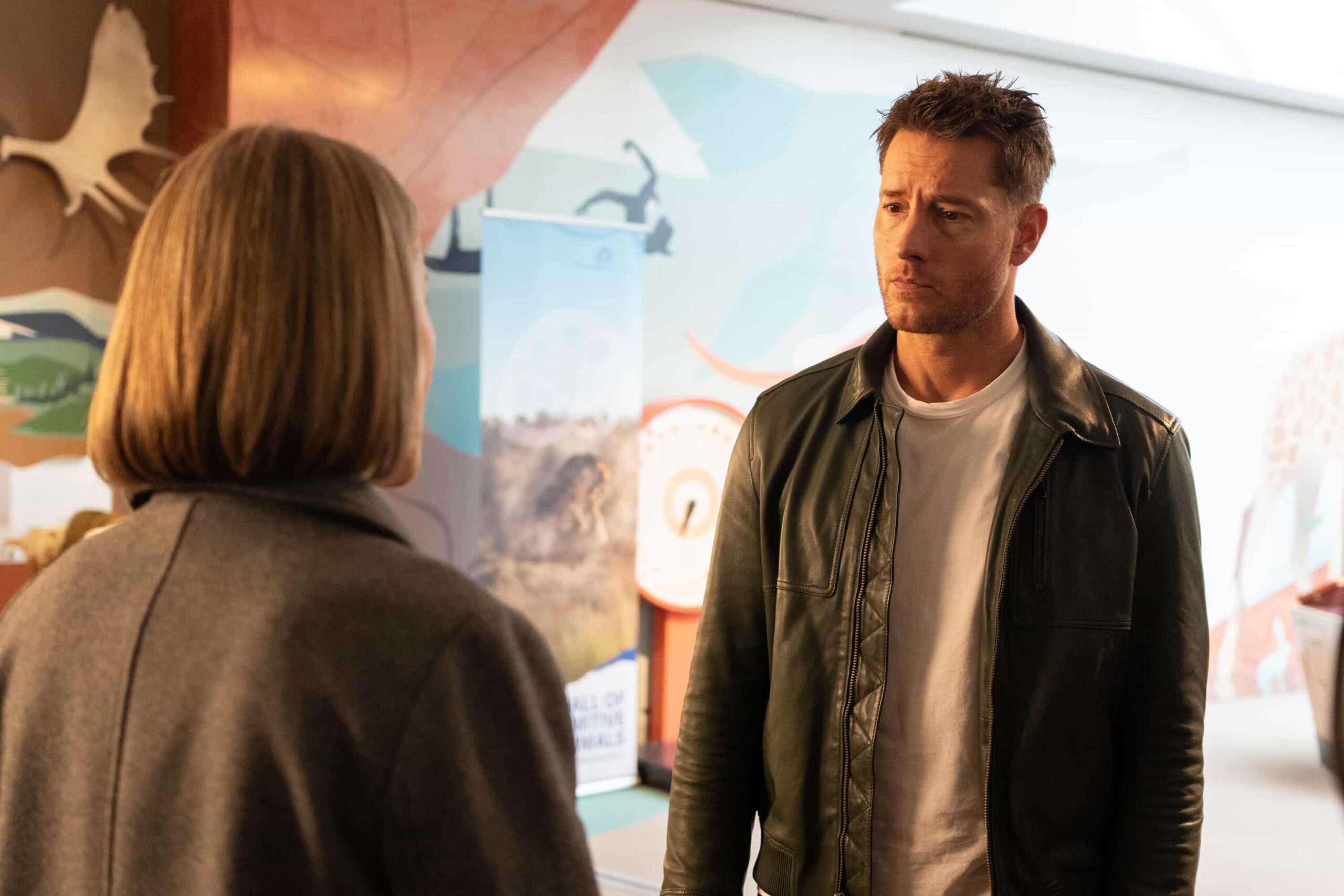 Tracker Season 3 Episode 14 “The Field Trip” – When a young boy disappears during a school field trip at the aquarium, Colter must navigate a volatile father’s desperation to find his son, Sunday, March 29 (9:00-10:00 PM, ET/PT) on the CBS Television Network, and streaming on Paramount+ (live and on-demand for Paramount+ Premium plan subscribers, or on-demand for Paramount+  Pictured: Justin Harlety as Colter Shaw. Photo: Colin Bentley/CBS ©2026 CBS Broadcasting, Inc. All Rights Reserved.