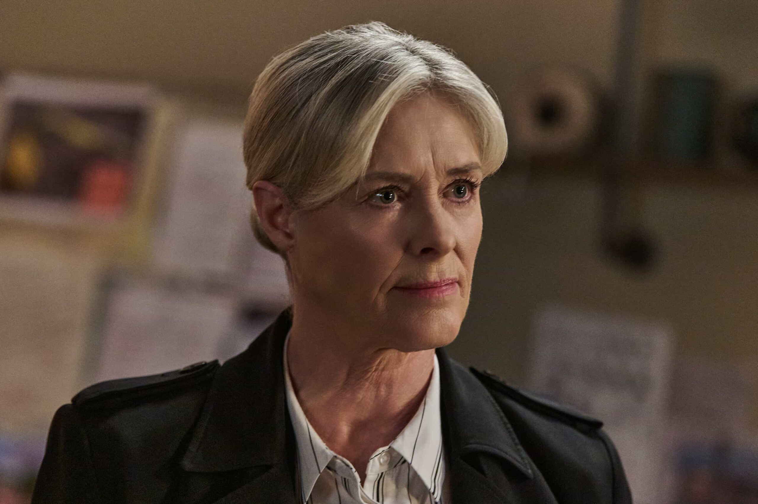 Watson Season 2 Episode 15 “A Third Act Surprise – Watson and the fellows race to save the life of a young woman who needs a lifesaving kidney donation. Meanwhile, Sherlock returns to help crack unsolved cases in Pittsburgh, on WATSON, Sunday, March 29 (10:00-11:00 PM, ET/PT) on the CBS Television Network, and streaming on Paramount+* Pictured: Rachel Hayward as Det. Lestrade Photo: Sergei Bachlakov/CBS ©2025 CBS Broadcasting, Inc. All Rights Reserved.
