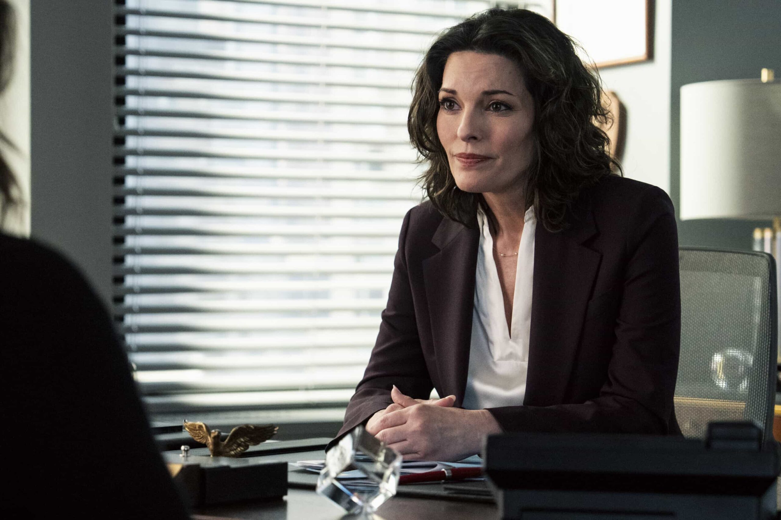 FBI Season 8 Episode 16 Promo - “3 Up, 3 Down” – A double homicide in Brooklyn sets the team after a corrupt longshoreman but they soon discover something sinister has been smuggled into NY. As they race to stop the threat, Isobel enlists the help of CIA\'s Deputy Chief of Station Nikki Reynard (Necar Zadegan), on FBI, Monday, March 30 (9:00-10:00 PM, ET/PT). Pictured: Alana De La Garza as Special Agent in Charge Isobel Castille. Photo: Bennett Raglin/CBS ©2026 CBS Broadcasting, Inc. All Rights Reserved.