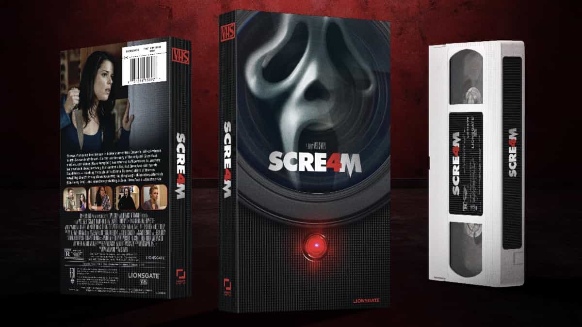 Scream 4 VHS Cover