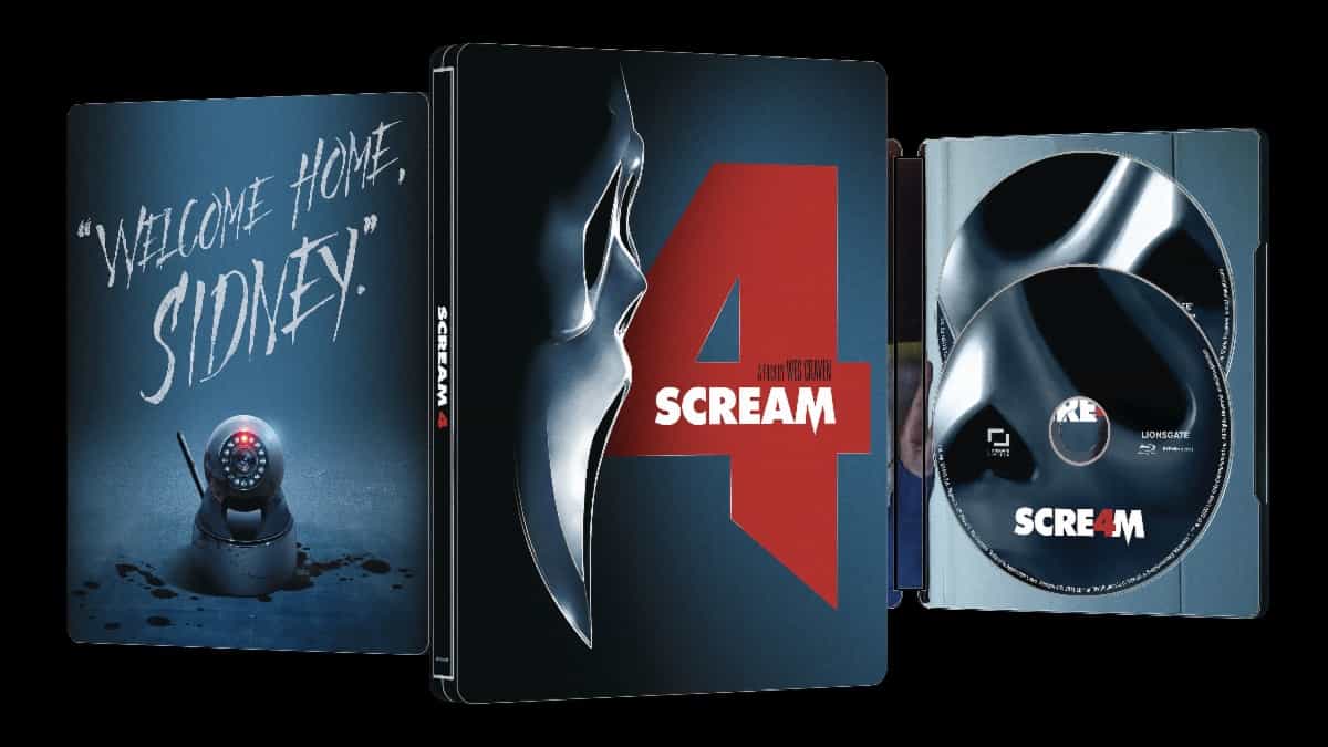 Scream 4 4K SteelBook Cover
