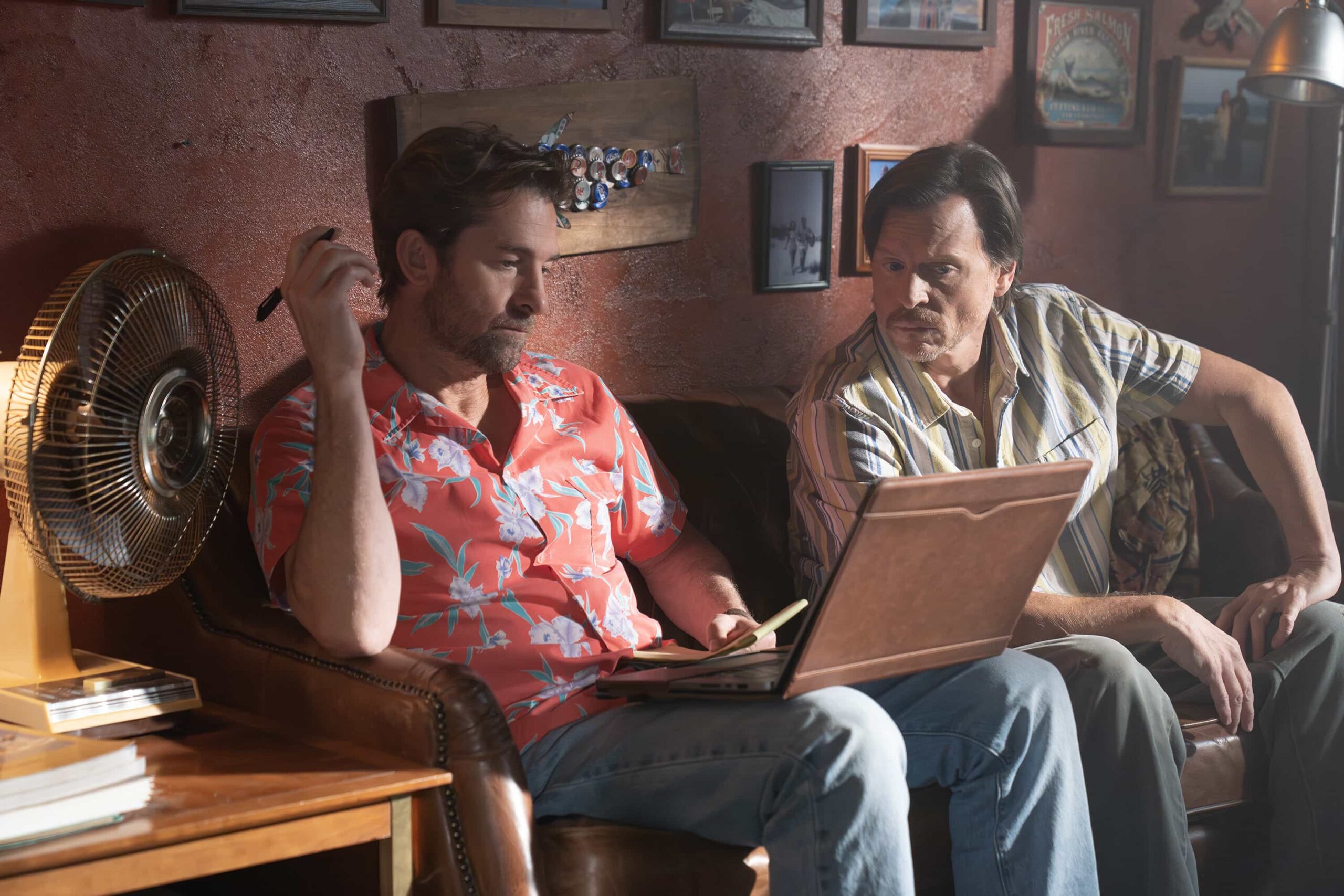 R.J. DECKER Season 1 Episode 5 Image - “Burn Notice” - R.J. unravels the truth about a Little League coach whose family is being mysteriously targeted. Meanwhile, R.J.’s parole officer worries that he is pushing the boundaries of his conditional release. TUESDAY, MARCH 31 (10:00-11:00 p.m. EDT) on ABC. (Disney/John Merrick) 
SCOTT SPEEDMAN, KEVIN RANKIN