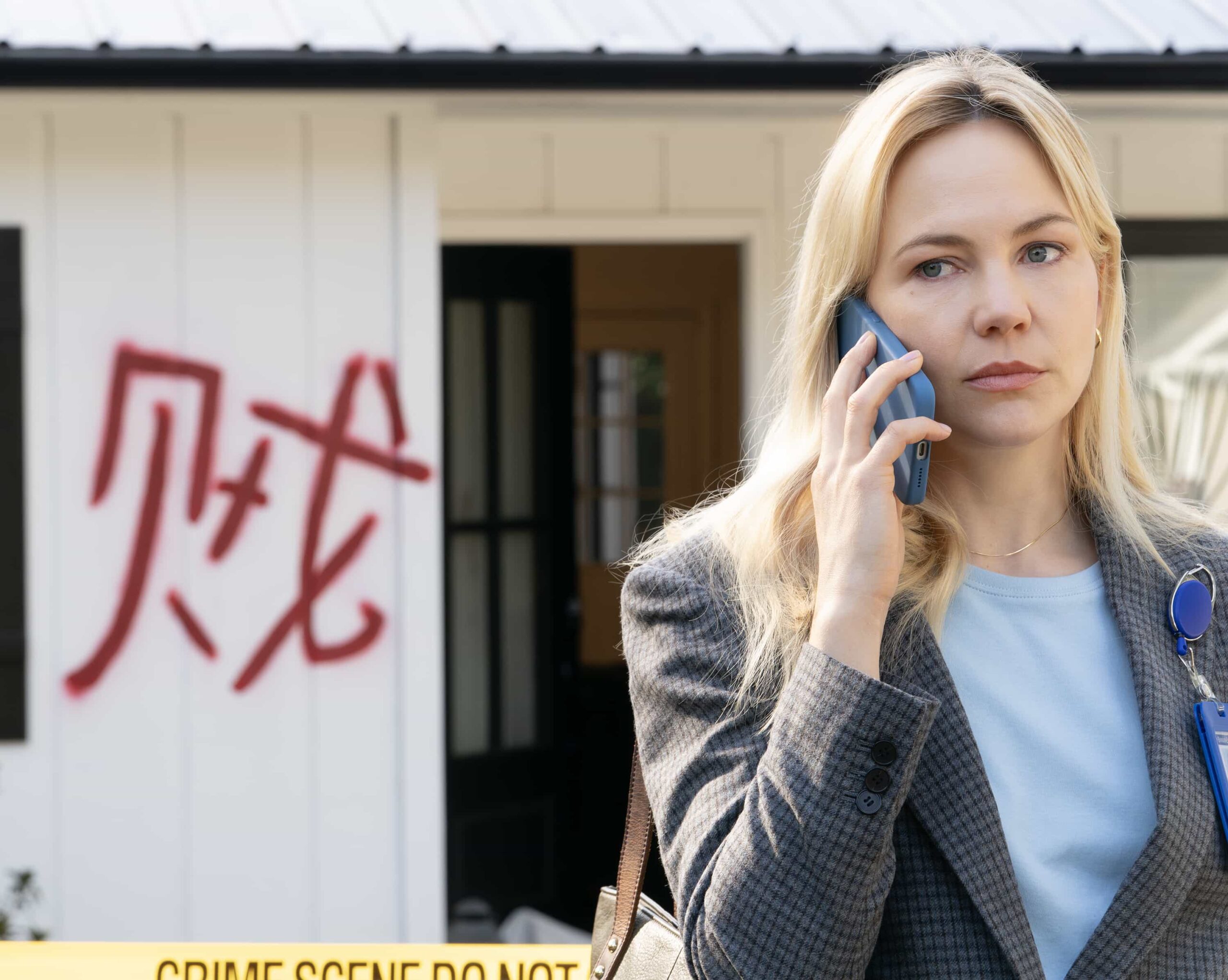 R.J. DECKER Season 1 Episode 5 - “Burn Notice” - R.J. unravels the truth about a Little League coach whose family is being mysteriously targeted. Meanwhile, R.J.’s parole officer worries that he is pushing the boundaries of his conditional release. TUESDAY, MARCH 31 (10:00-11:00 p.m. EDT) on ABC. (Disney/John Merrick) 
ADELAIDE CLEMENS