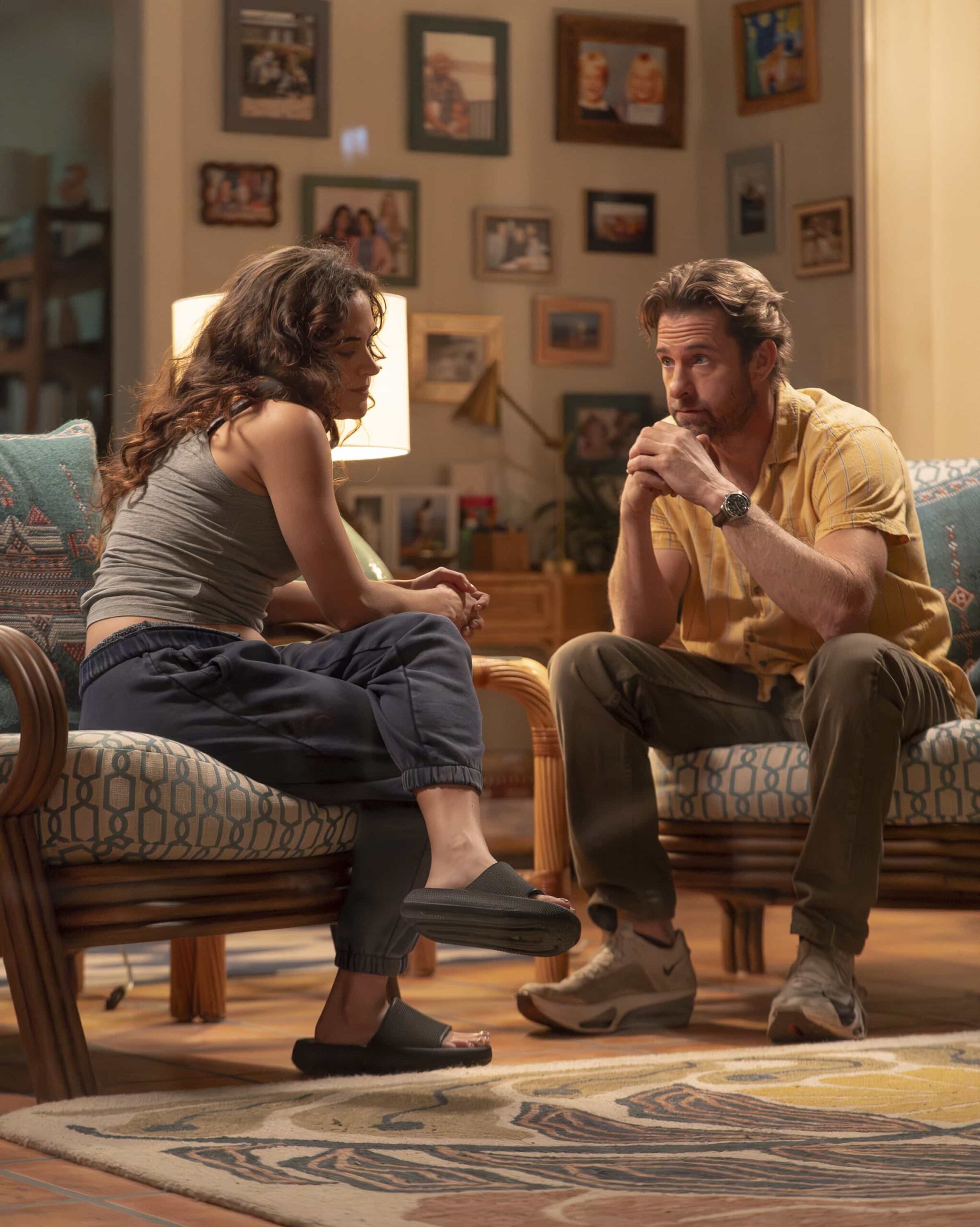 R.J. DECKER Season 1 Episode 5 Promo - “Burn Notice” - R.J. unravels the truth about a Little League coach whose family is being mysteriously targeted. Meanwhile, R.J.’s parole officer worries that he is pushing the boundaries of his conditional release. TUESDAY, MARCH 31 (10:00-11:00 p.m. EDT) on ABC. (Disney/John Merrick) 
BEVIN BRU, SCOTT SPEEDMAN