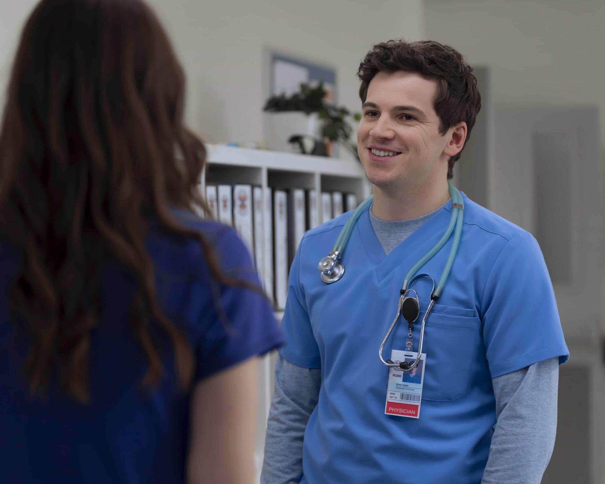 SCRUBS - "My Best Friend's Barbecue" - While J.D. is upset to not be invited to Turk and Carla's annual barbecue, he takes the opportunity to nurture his friendship with Carla at work. Turk teaches the surgical interns how to deliver bad news. WEDNESDAY, APRIL 1 (8:00-8:30 p.m. EDT) on ABC. (Disney/Darko Sikman) 
JACOB DUDMAN