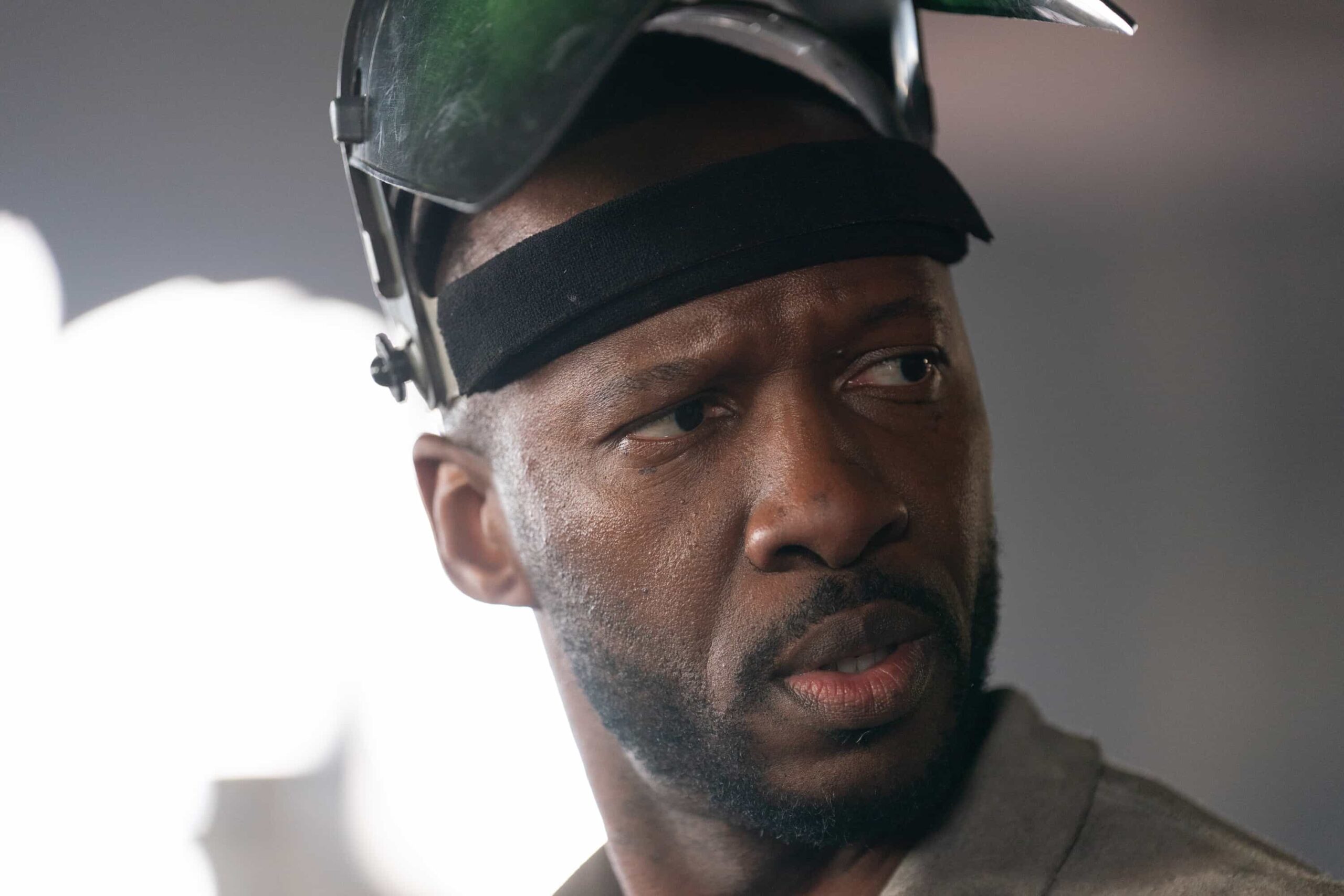 Tracker Season 3 Episode 15 "No Good Deed" -- Coverage of the CBS Original Series TRACKER, scheduled to air on the CBS Television Network.  Pictured: Reggie Watkins as Bill. Photo: Darko Sikman/CBS ©2026 CBS Broadcasting, Inc. All Rights Reserved.