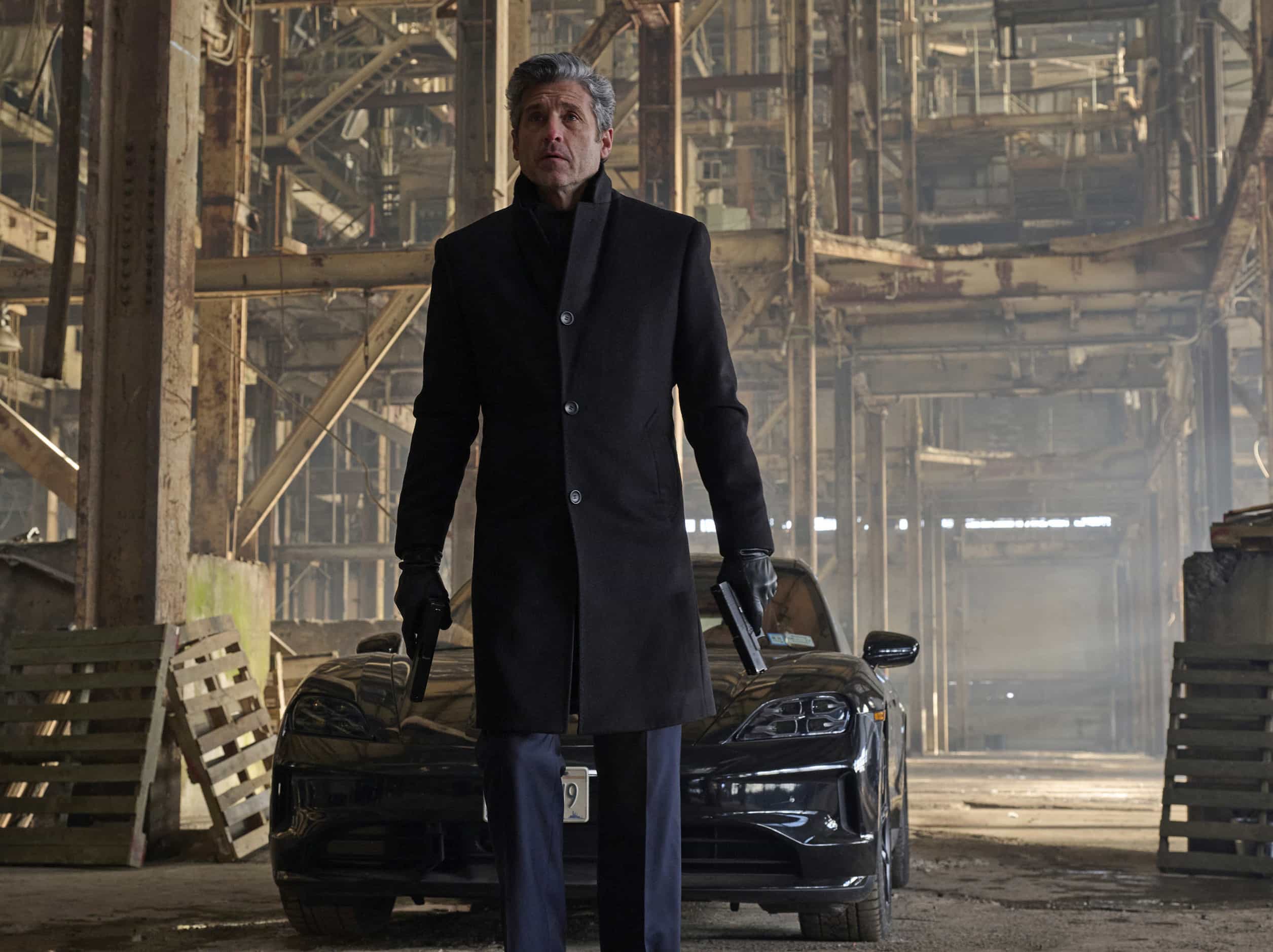 MEMORY OF A KILLER Season 1 Episode 10 Photo : Patrick Dempsey in the "Exposed" Season Finale episode of MEMORY OF A KILLER airing Monday, April 6 (9:00-10:00 PM ET/PT). © 2026 Fox Media LLC. CR: Christos Kalohoridis / FOX.