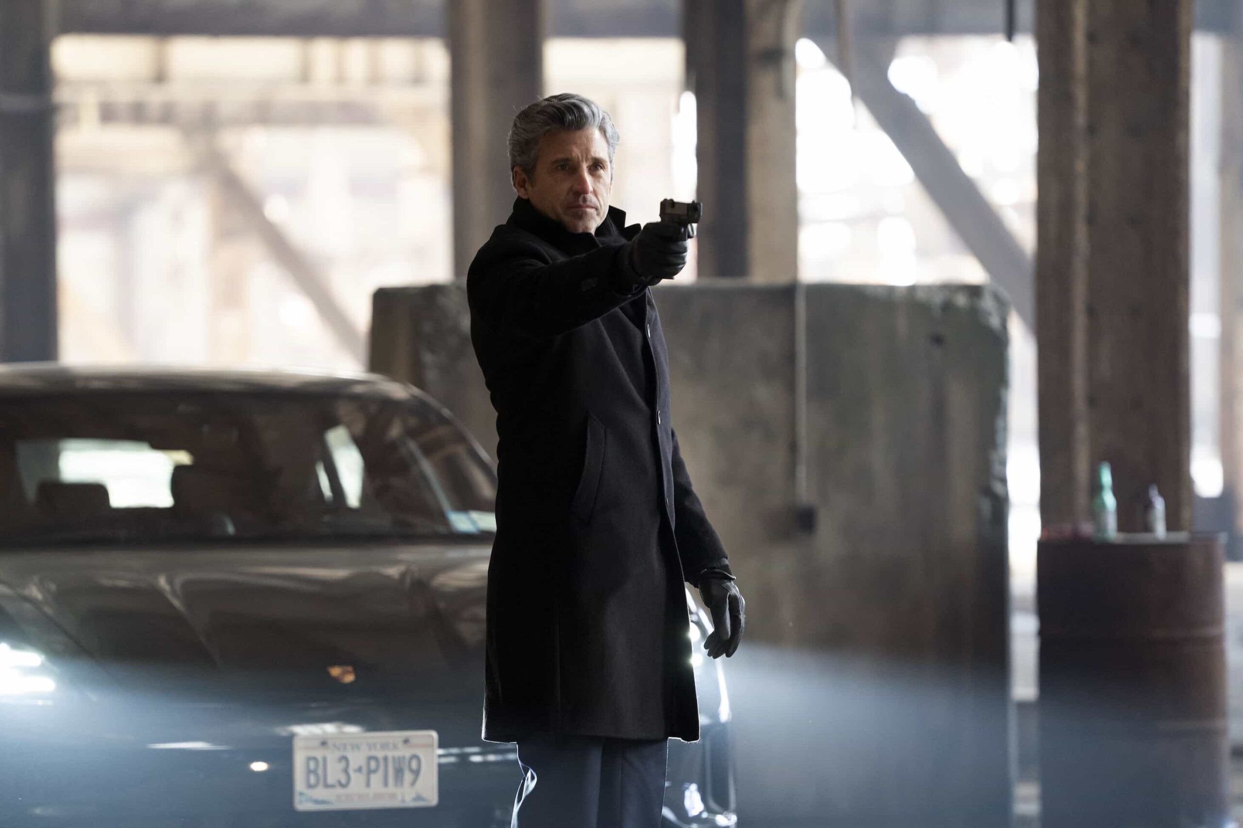 MEMORY OF A KILLER Season 1 Episode 10 Picture : Patrick Dempsey in the "Exposed" Season Finale episode of MEMORY OF A KILLER airing Monday, April 6 (9:00-10:00 PM ET/PT). © 2026 Fox Media LLC. CR: Christos Kalohoridis / FOX.