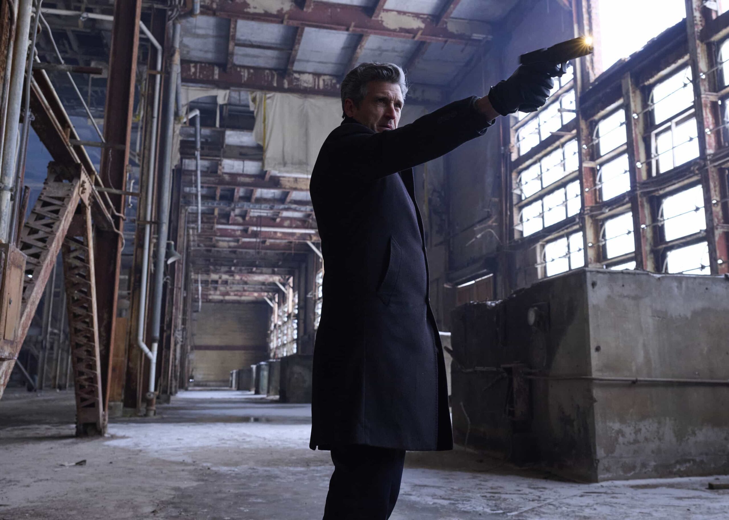 MEMORY OF A KILLER Season 1 Episode 10 Promo : Patrick Dempsey in the "Exposed" Season Finale episode of MEMORY OF A KILLER airing Monday, April 6 (9:00-10:00 PM ET/PT). © 2026 Fox Media LLC. CR: Christos Kalohoridis / FOX.