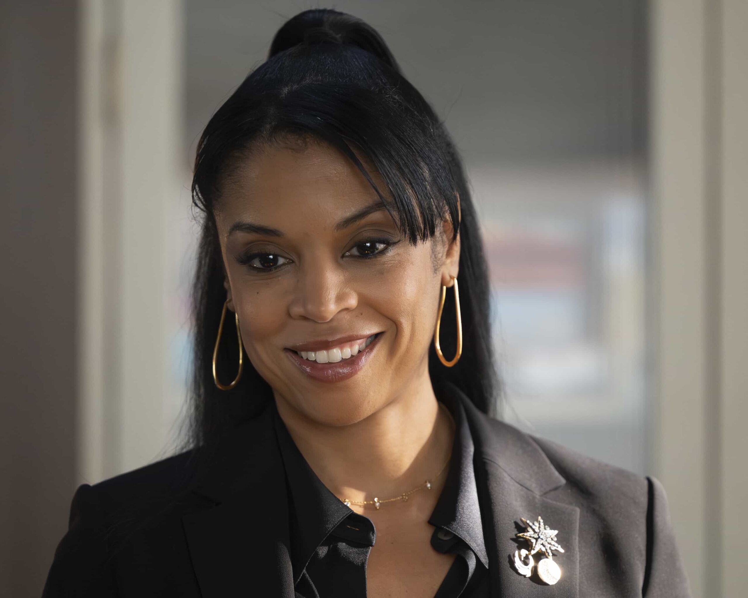 HIGH POTENTIAL - “Family Tree” - A woman is found dead at the luxury hotel where Lucia works, posing a potential complication for Karadec and Morgan’s investigation. Elsewhere, Ava races to come up with the perfect idea for her art show. TUESDAY, APRIL 7 (9:00-10:00 p.m. EDT) on ABC. (Disney/Christine Bartolucci) 
SUSAN KELECHI WATSON