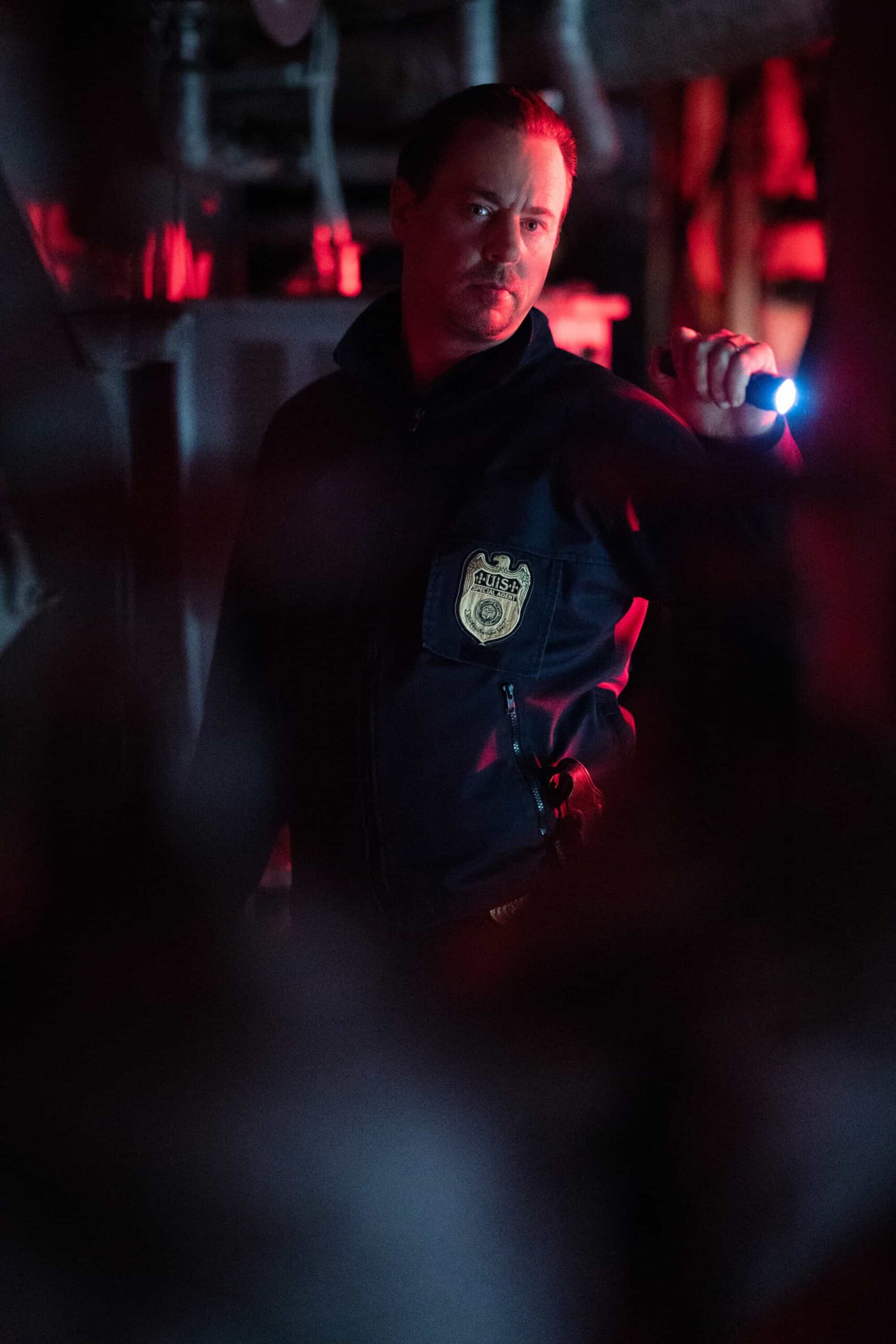 “KNICK-KNACK” - CBS Original Series NCIS, scheduled to air TUESDAY, APRIL 7 (8:00 PM ET/PT)    Pictured (L-R): Sean Murray as Timothy McGee  Photo: Robert Voets/CBS   ©2026 CBS Broadcasting, Inc. All Rights Reserved.