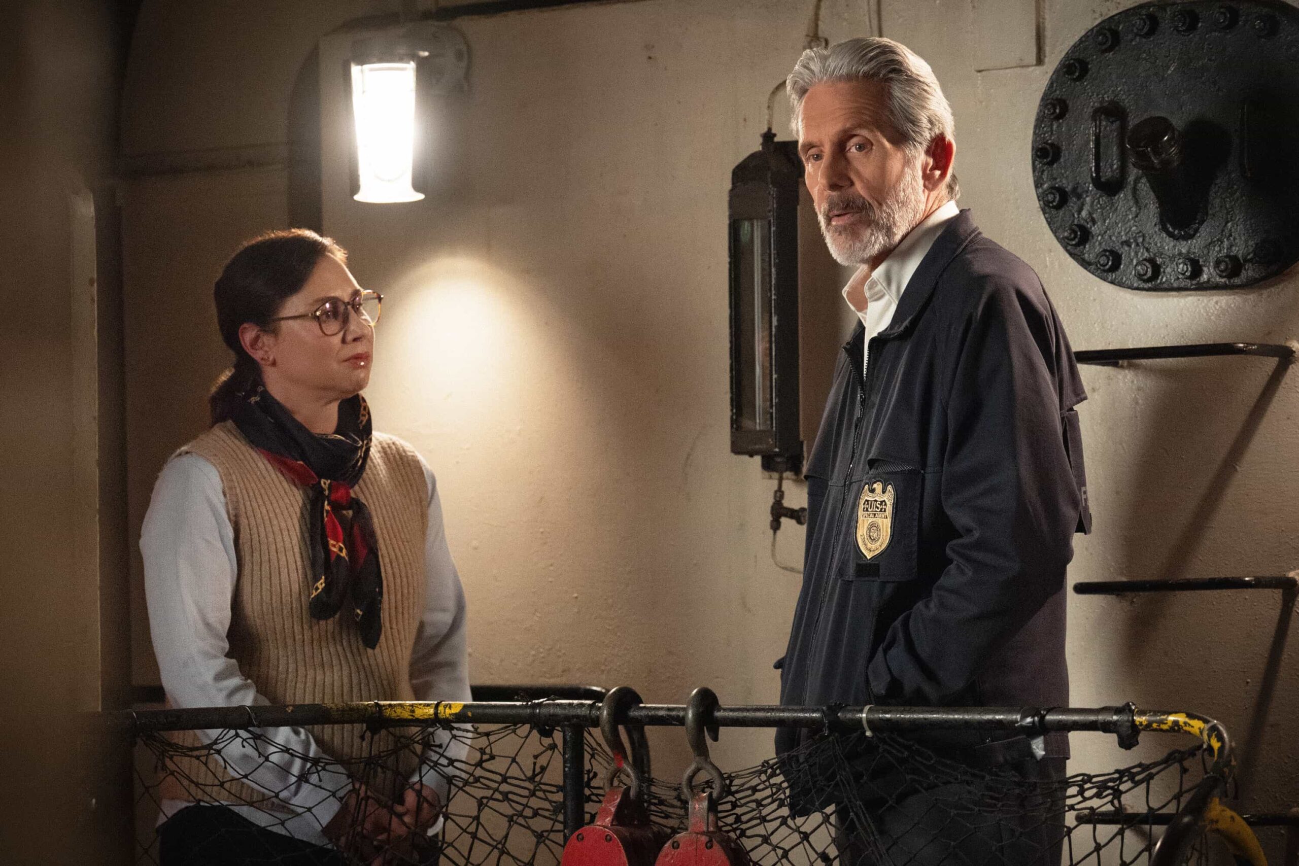 “KNICK-KNACK” - CBS Original Series NCIS, scheduled to air TUESDAY, APRIL 7 (8:00 PM ET/PT)    Pictured (L-R): Gary Cole as Alden Parker,    Photo: Robert Voets/CBS   ©2026 CBS Broadcasting, Inc. All Rights Reserved.