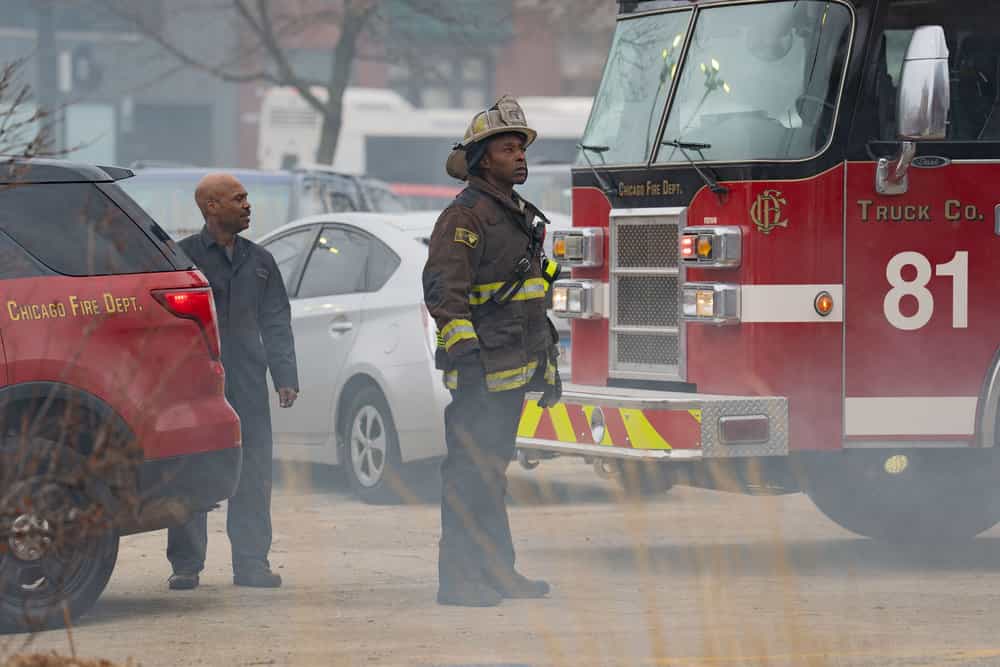 CHICAGO FIRE -- "Sway" Episode 1417 -- Pictured: Rob Morgan as Hopkins -- (Photo by: Peter Gordon/NBC)