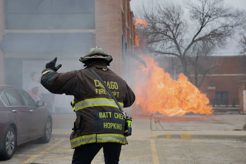 CHICAGO FIRE Season 14 Episode 17 Promo -- "Sway" Episode 1417 -- Pictured: Rob Morgan as Hopkins -- (Photo by: Peter Gordon/NBC)