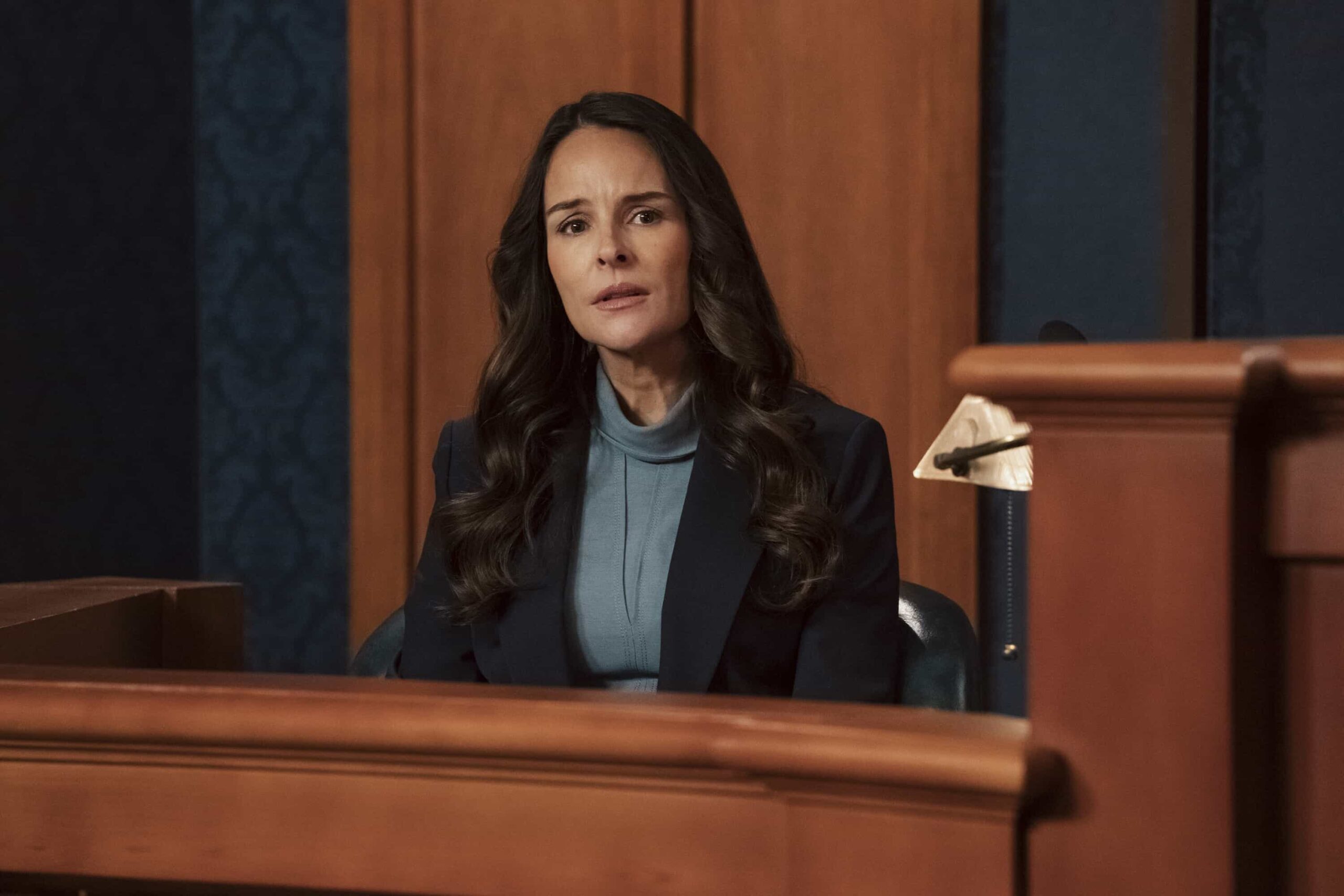 “The Future is Nigh” — CBS Original Series, MATLOCK, scheduled to air on Thursday, April 9 (9:00-10:00 PM, ET/PT).  Pictured: Yara Martinez as “Vicki.” Photo: Michael Yarish/CBS ©2026 CBS Entertainment Inc. All Rights Reserved.
