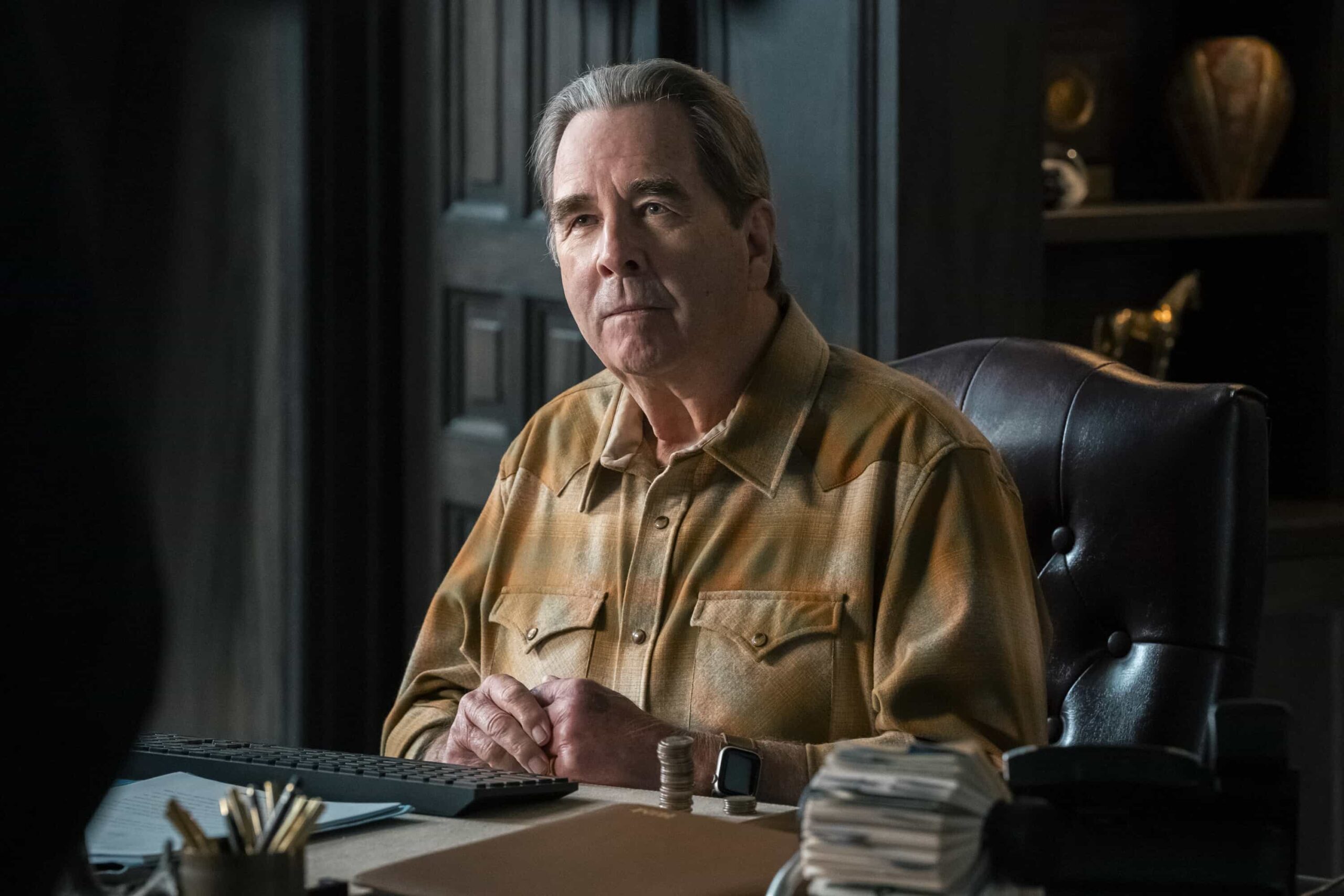 “The Future is Nigh” — CBS Original Series, MATLOCK, scheduled to air on Thursday, April 9 (9:00-10:00 PM, ET/PT).  Pictured: Beau Bridges as Howard "Senior" Markston.  Photo: Michael Yarish/CBS ©2026 CBS Entertainment Inc. All Rights Reserved.