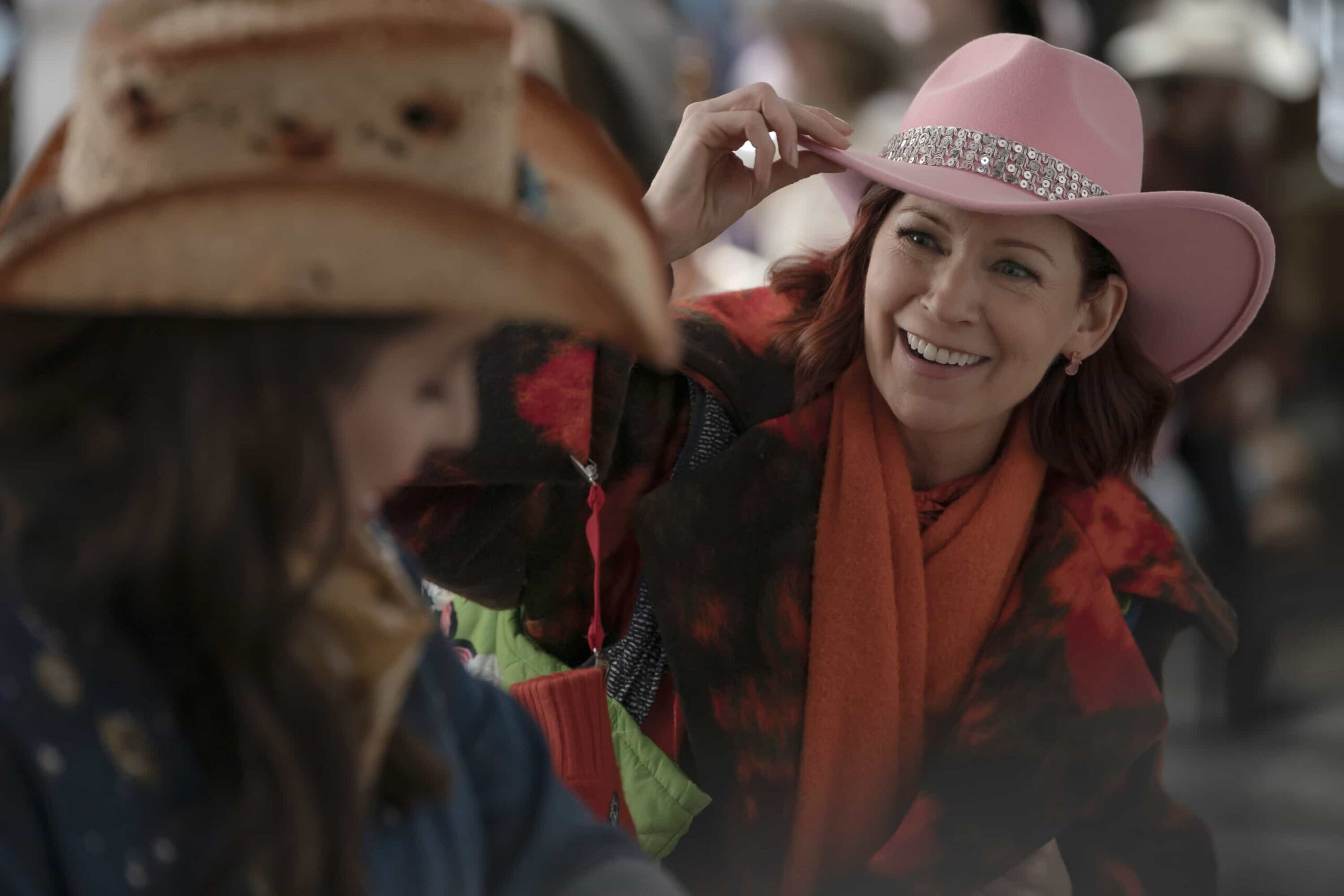 "Otherwise Enraged" -- Coverage of the CBS Original Series ELSBETH, scheduled to air on the CBS Television Network.   Pictured (L-R ): Beanie Feldstein as Rachel Withers and Carrie Preston as Elsbeth Tascioni  Photo: Michael Parmelee/CBS ©2026 CBS Broadcasting, Inc. All Rights Reserved.