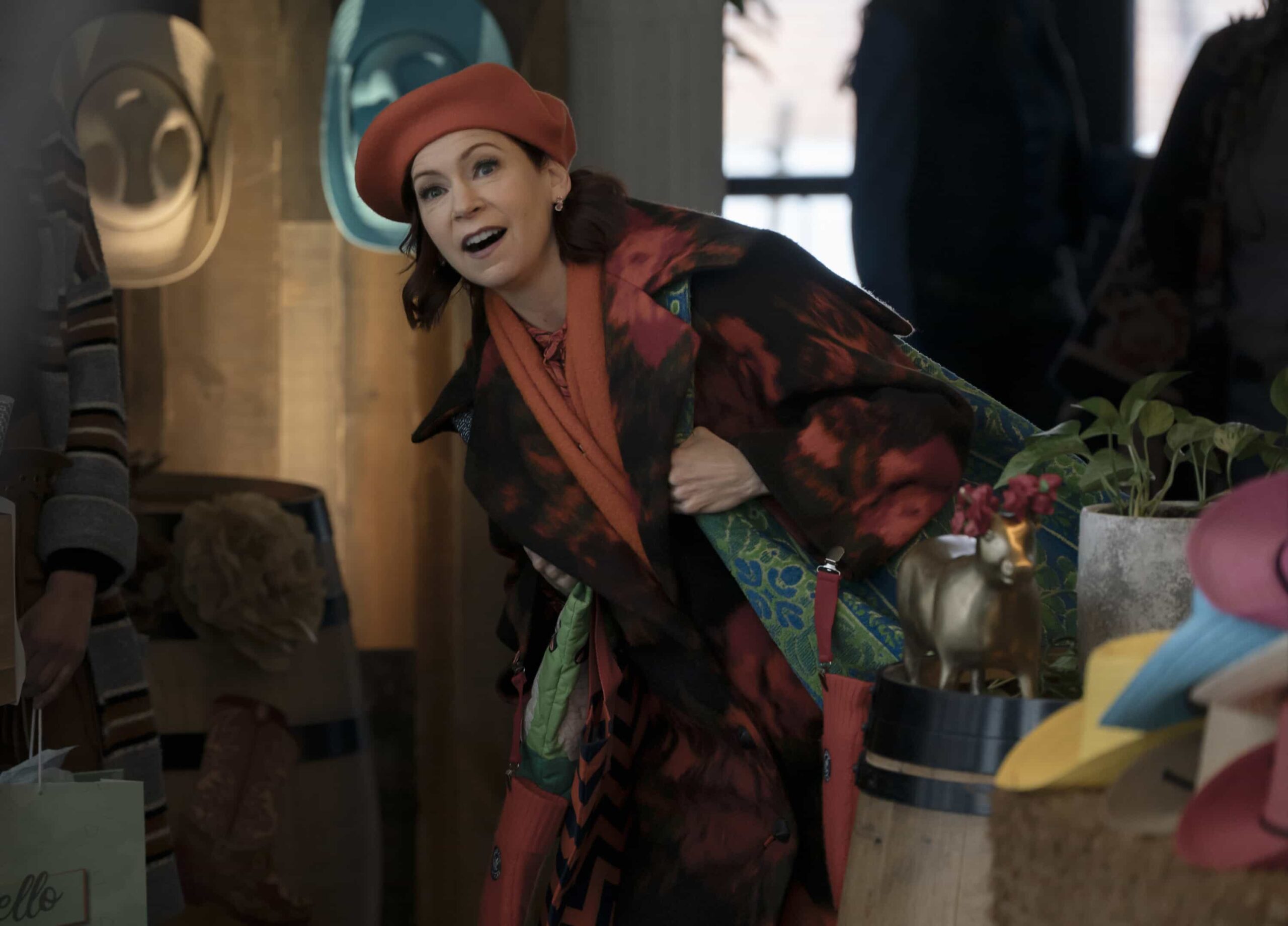 Elsbeth Season 3 Episode 15 - "Otherwise Enraged" -- Coverage of the CBS Original Series ELSBETH, scheduled to air on the CBS Television Network.   Pictured: Carrie Preston as Elsbeth Tascioni  Photo: Michael Parmelee/CBS ©2026 CBS Broadcasting, Inc. All Rights Reserved.