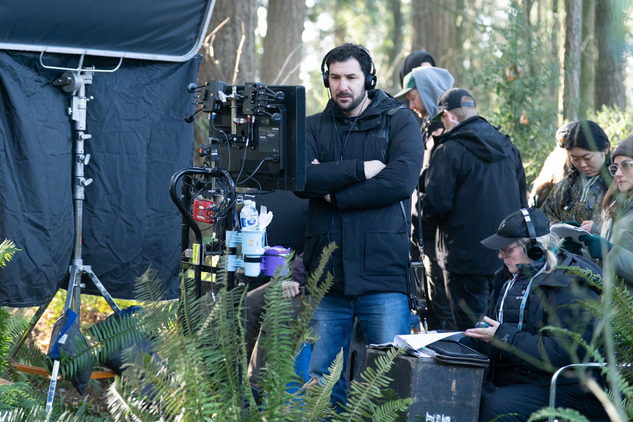 Behind The Scenes - "Daughters" -- Coverage of the CBS Original Series TRACKER, scheduled to air on the CBS Television Network.  Pictured: Director Joel Novoa. Photo: Darko Sikman/CBS ©2026 CBS Broadcasting, Inc. All Rights Reserved.