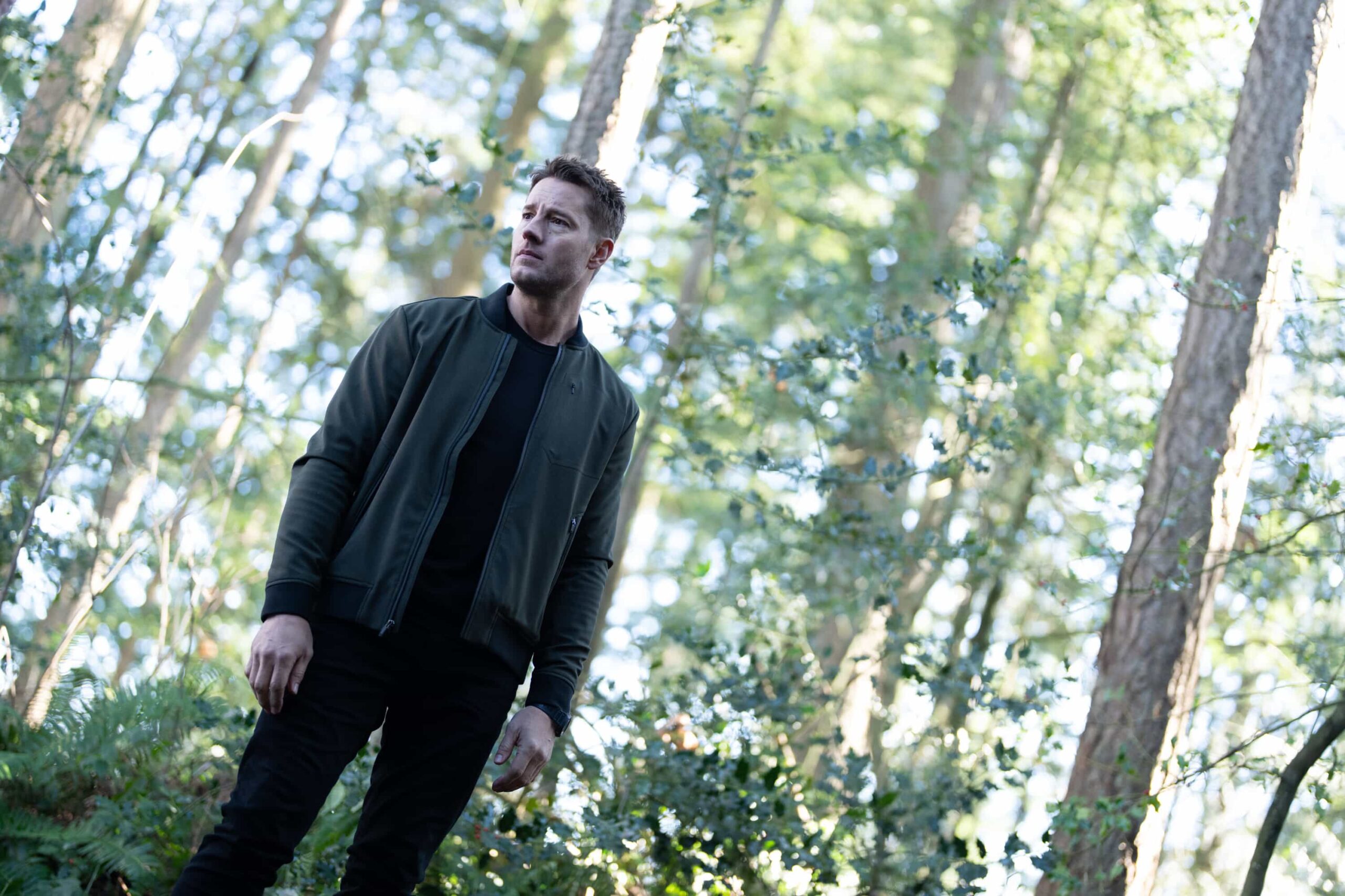Tracker Season 3 Episode 17 Image -"Daughters" -- Coverage of the CBS Original Series TRACKER, scheduled to air on the CBS Television Network.  Pictured: Justin Hartley as Colter Shaw. Photo: Darko Sikman/CBS ©2026 CBS Broadcasting, Inc. All Rights Reserved.
