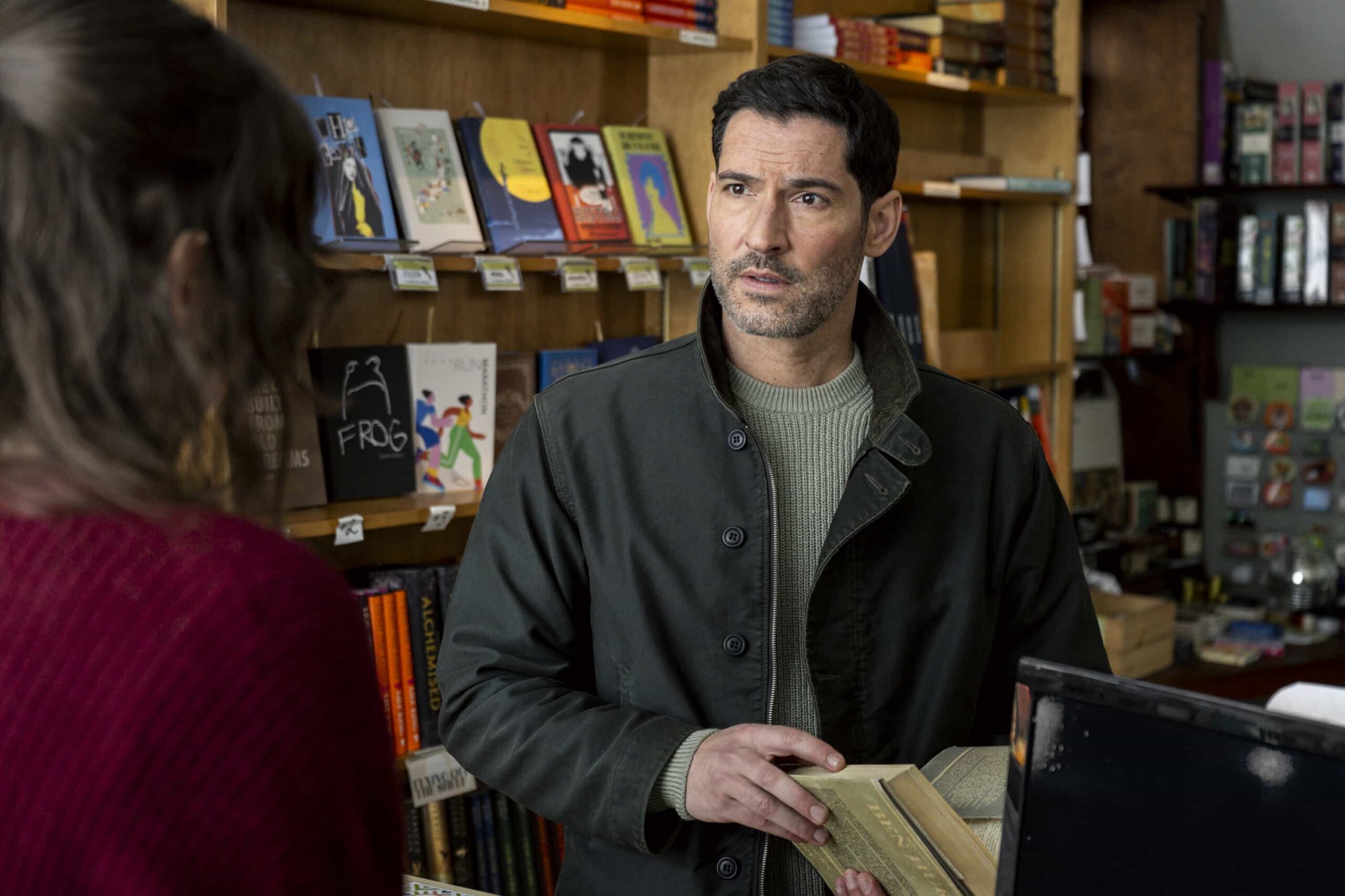 "Orbital" -- CBS Original Series CIA, scheduled to air on Monday, April 20 (10:00-11:00 PM, ET/PT).  Pictured: Tom Ellis as CIA Case Officer Colin Glass. Photo: Mark Schafer/CBS ©2026 CBS Broadcasting, Inc. All Rights Reserved.