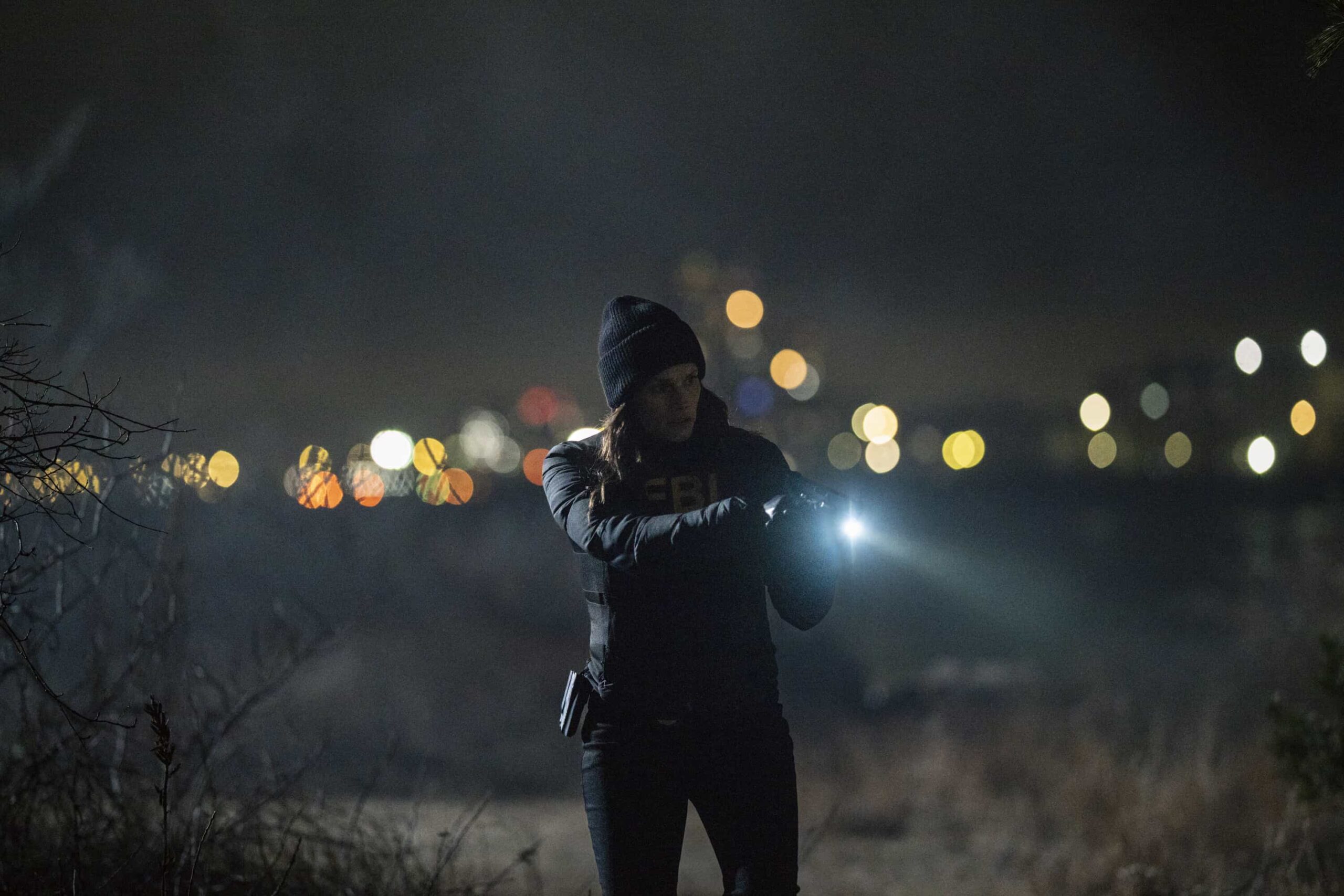 “Behavior” — CBS Original Series FBI, scheduled to air on Monday, April 20 (9:00-10:00 PM, ET/PT).  Pictured: Missy Peregrym as Special Agent Maggie Bell. Photo: Bennett Raglin/CBS ©2026 CBS Broadcasting, Inc. All Rights Reserved.