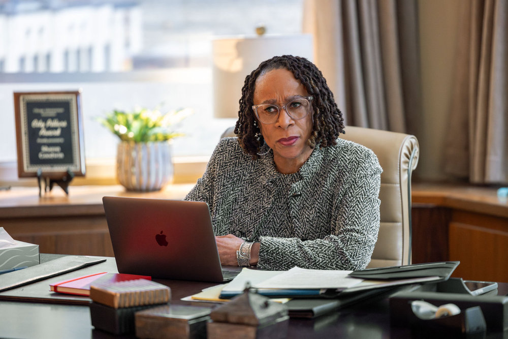 CHICAGO MED -- "Things Left Unsaid" Episode 1118 -- Pictured: S. Epatha Merkerson as Sharon Goodwin -- (Photo by: George Burns Jr/NBC)