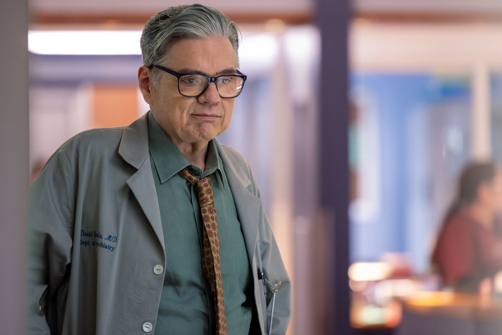 CHICAGO MED -- "Things Left Unsaid" Episode 1118 -- Pictured: Oliver Platt as Dr. Daniel Charles -- (Photo by: George Burns Jr/NBC)