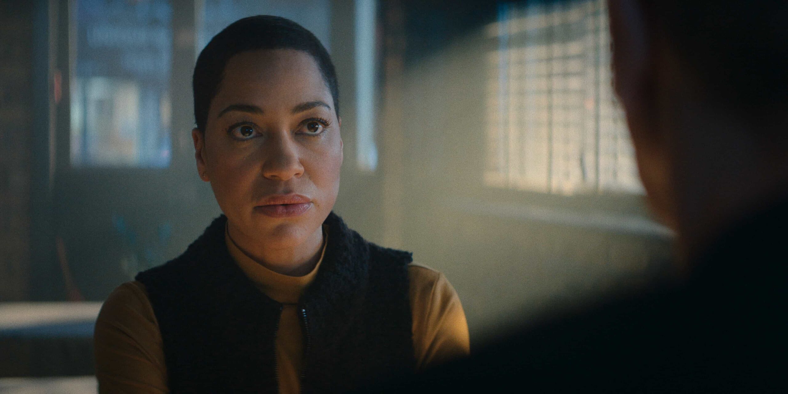 Cush Jumbo in "Criminal Record," now streaming on Apple TV.