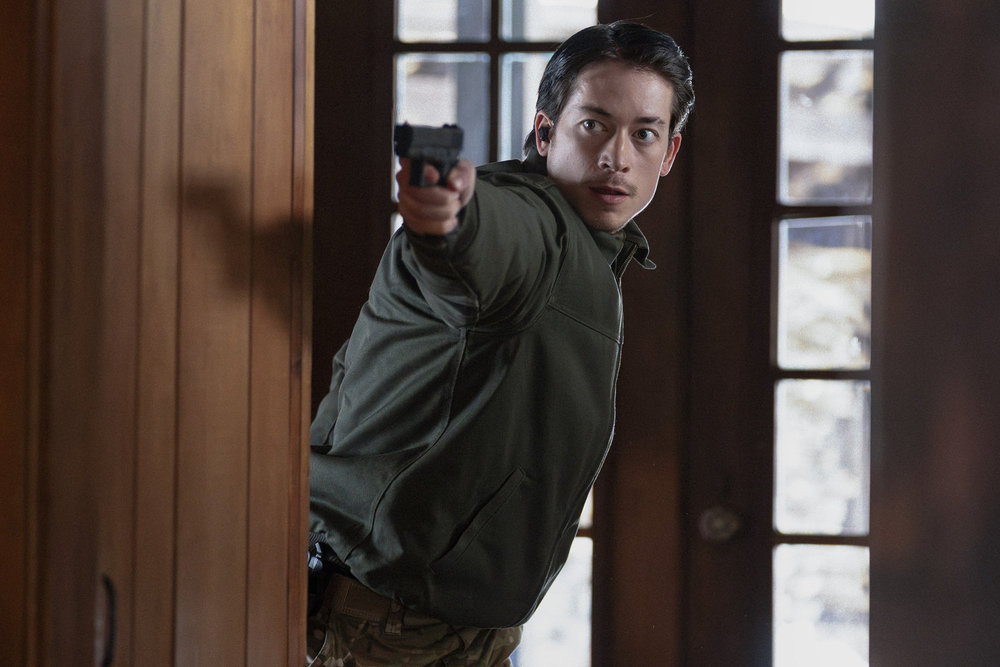 THE HUNTING PARTY -- "Dylan Myles" Episode 211 -- Pictured: Quentin Nguyen as Ben Jones -- (Photo by: Ralph Bavaro/NBC)