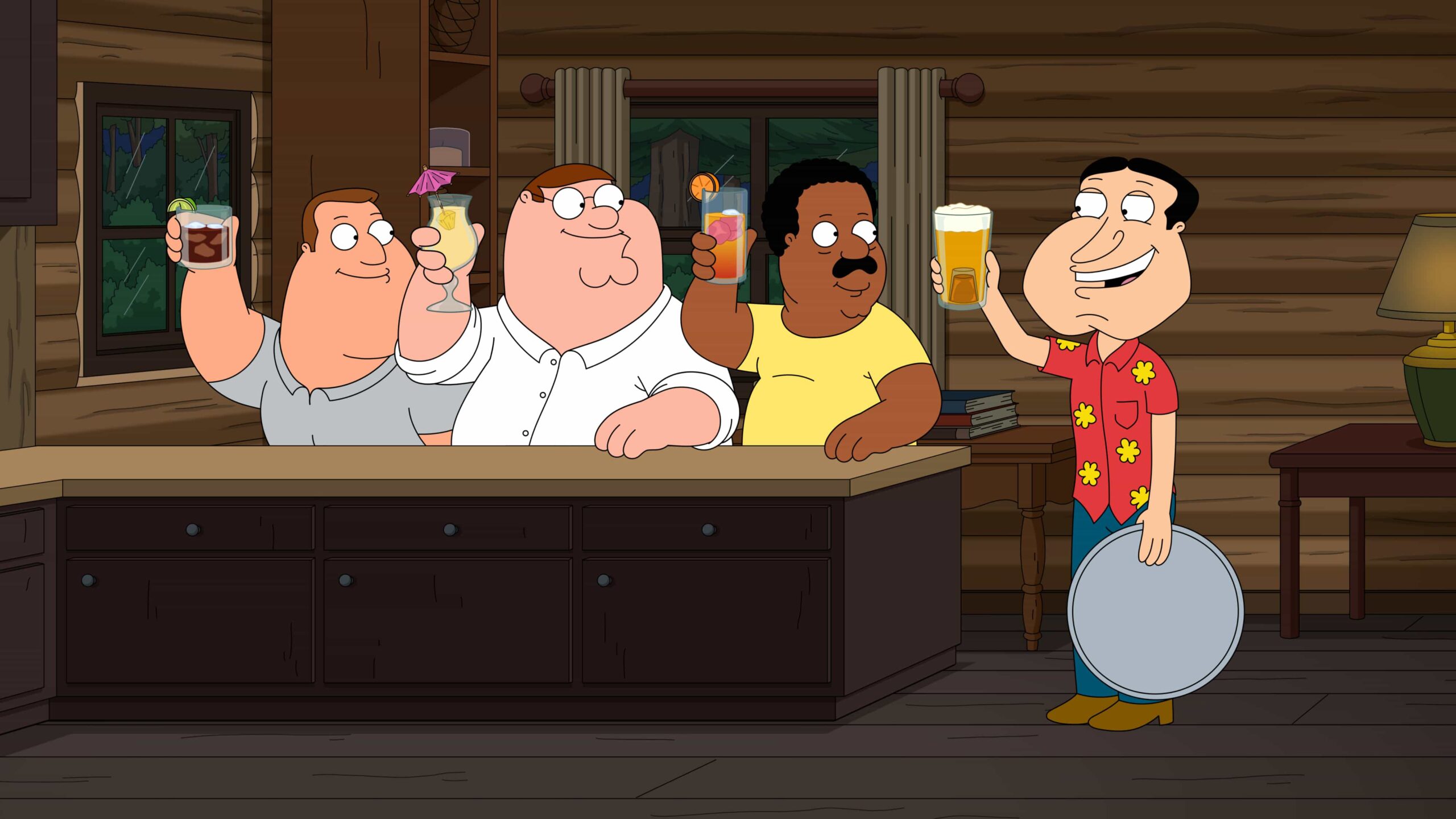 FAMILY GUY Season 24 Episode 12 : A colonoscopy reveals Peter has a rare?collectible?toy action figure lodged in his intestine, but the reward for selling it causes a rift between him and the guys in the all-new "Lower G.I. Joe" episode of Family Guy airing Sunday, April 26 (8:00-8:31 PM ET/PT) on FOX. FAMILY GUY © 2026 by 20th Television