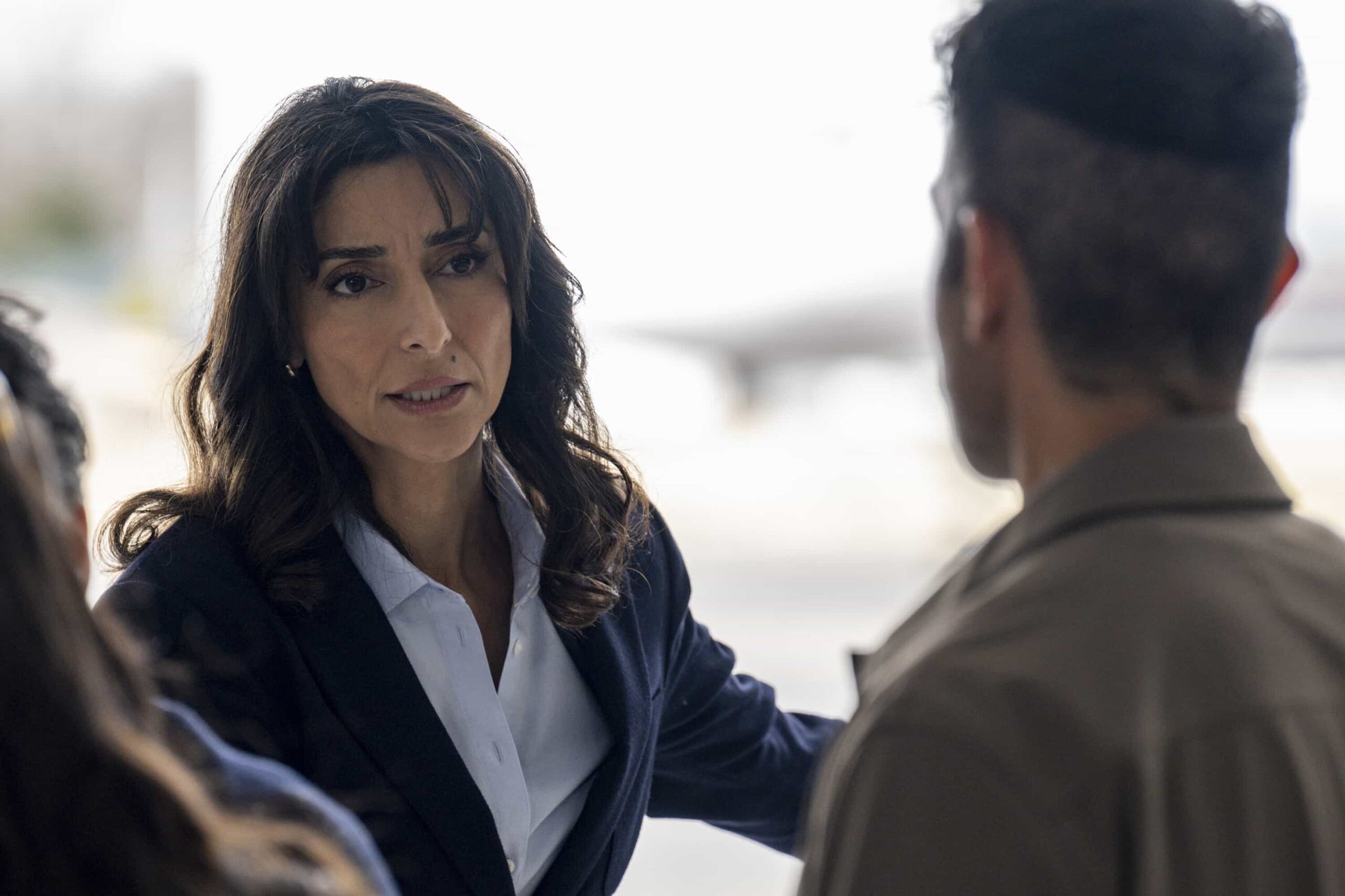 "Blood Money" -- CBS Original Series CIA, scheduled to air on Monday, April 27 (10:00-11:00 PM, ET/PT).  Pictured: Necar Zadegan as Deputy Chief of Station Nikki Reynard. Photo: Mark Schafer/CBS ©2026 CBS Broadcasting, Inc. All Rights Reserved.