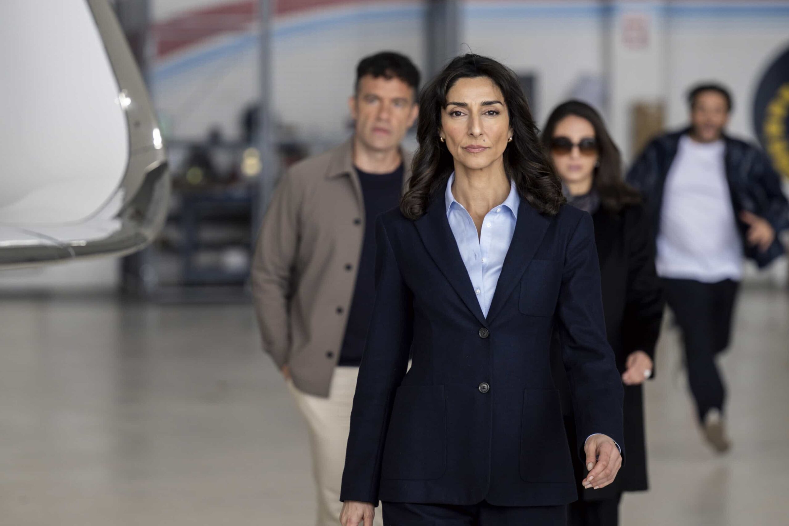 "Blood Money" -- CBS Original Series CIA, scheduled to air on Monday, April 27 (10:00-11:00 PM, ET/PT).  Pictured: Necar Zadegan as Deputy Chief of Station Nikki Reynard. Photo: Mark Schafer/CBS ©2026 CBS Broadcasting, Inc. All Rights Reserved.