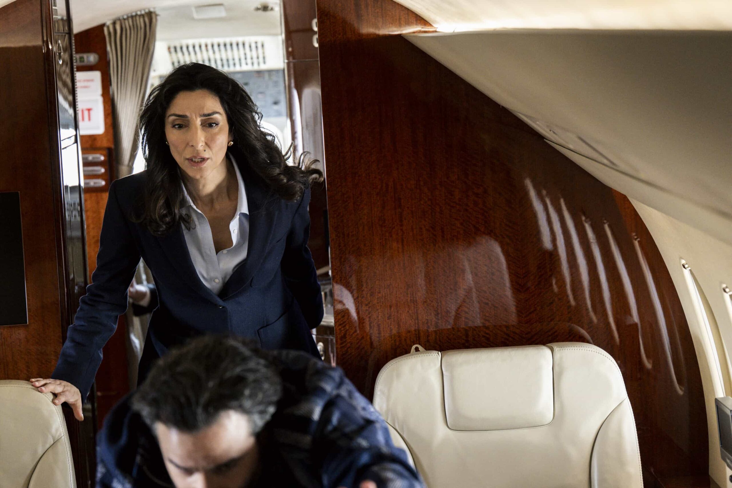 "Blood Money" -- CBS Original Series CIA, scheduled to air on Monday, April 27 (10:00-11:00 PM, ET/PT).  Pictured: Necar Zadegan as Deputy Chief of Station Nikki Reynard. Photo: Mark Schafer/CBS ©2026 CBS Broadcasting, Inc. All Rights Reserved.