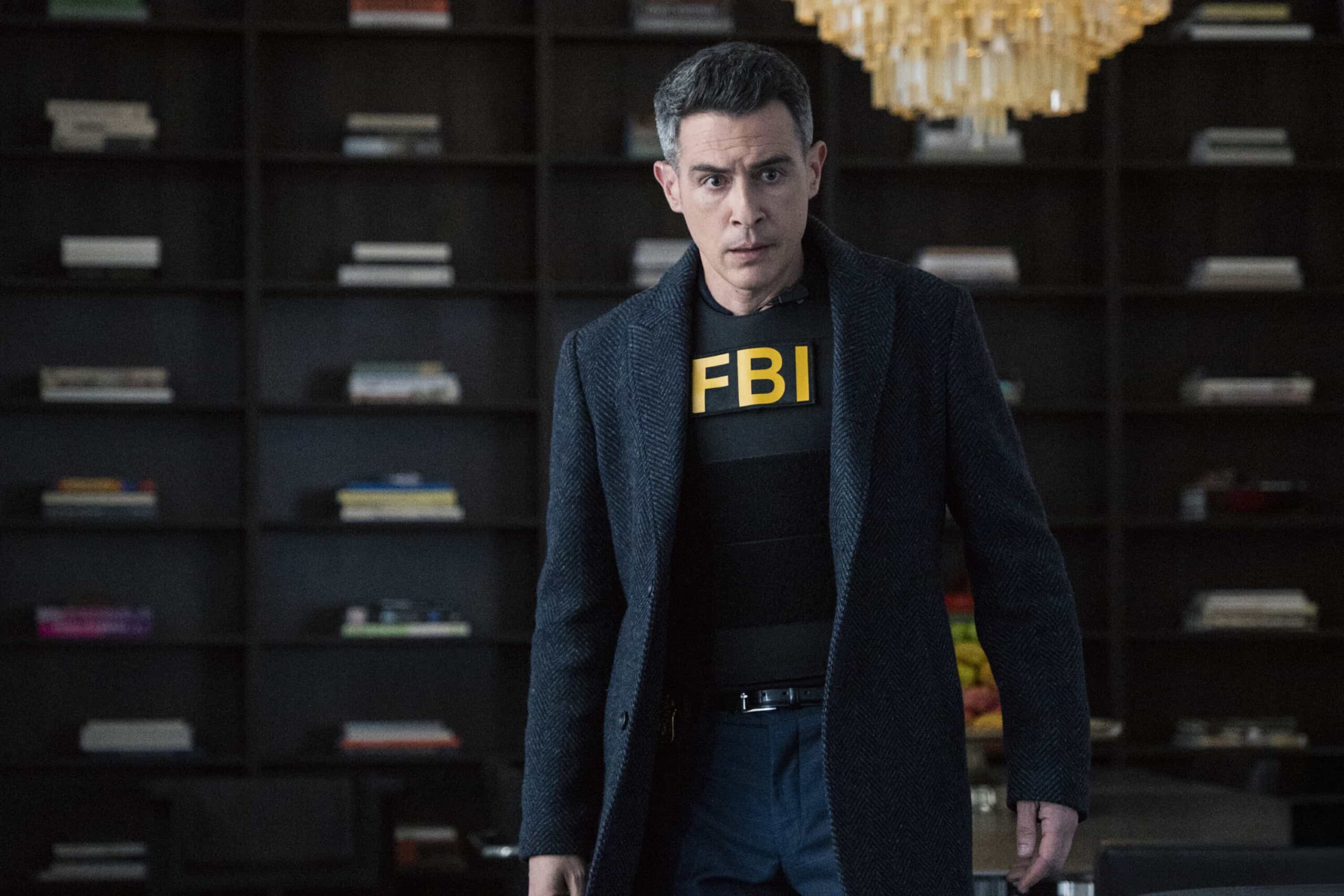 FBI Season 8 Episode 19 “Fidelity” — CBS Original Series FBI, scheduled to air on Monday, April 27 (9:00-10:00 PM, ET/PT).  Pictured: John Boyd as Special Agent Stuart Scola. Photo: Bennett Raglin/CBS ©2026 CBS Broadcasting, Inc. All Rights Reserved.