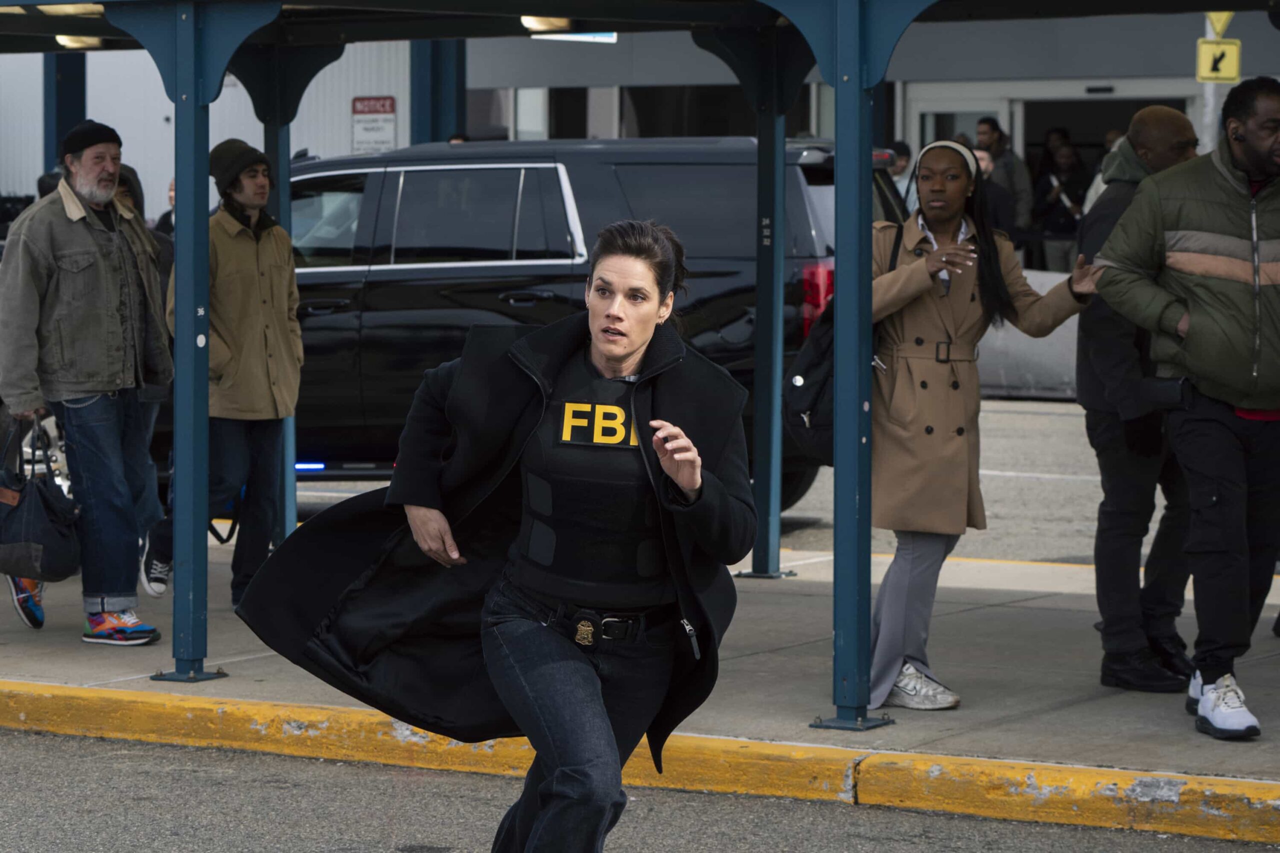 FBI Season 8 Episode 19 “Fidelity” — CBS Original Series FBI, scheduled to air on Monday, April 27 (9:00-10:00 PM, ET/PT).  Pictured: Missy Peregrym as Special Agent Maggie Bell. Photo: Bennett Raglin/CBS ©2026 CBS Broadcasting, Inc. All Rights Reserved.