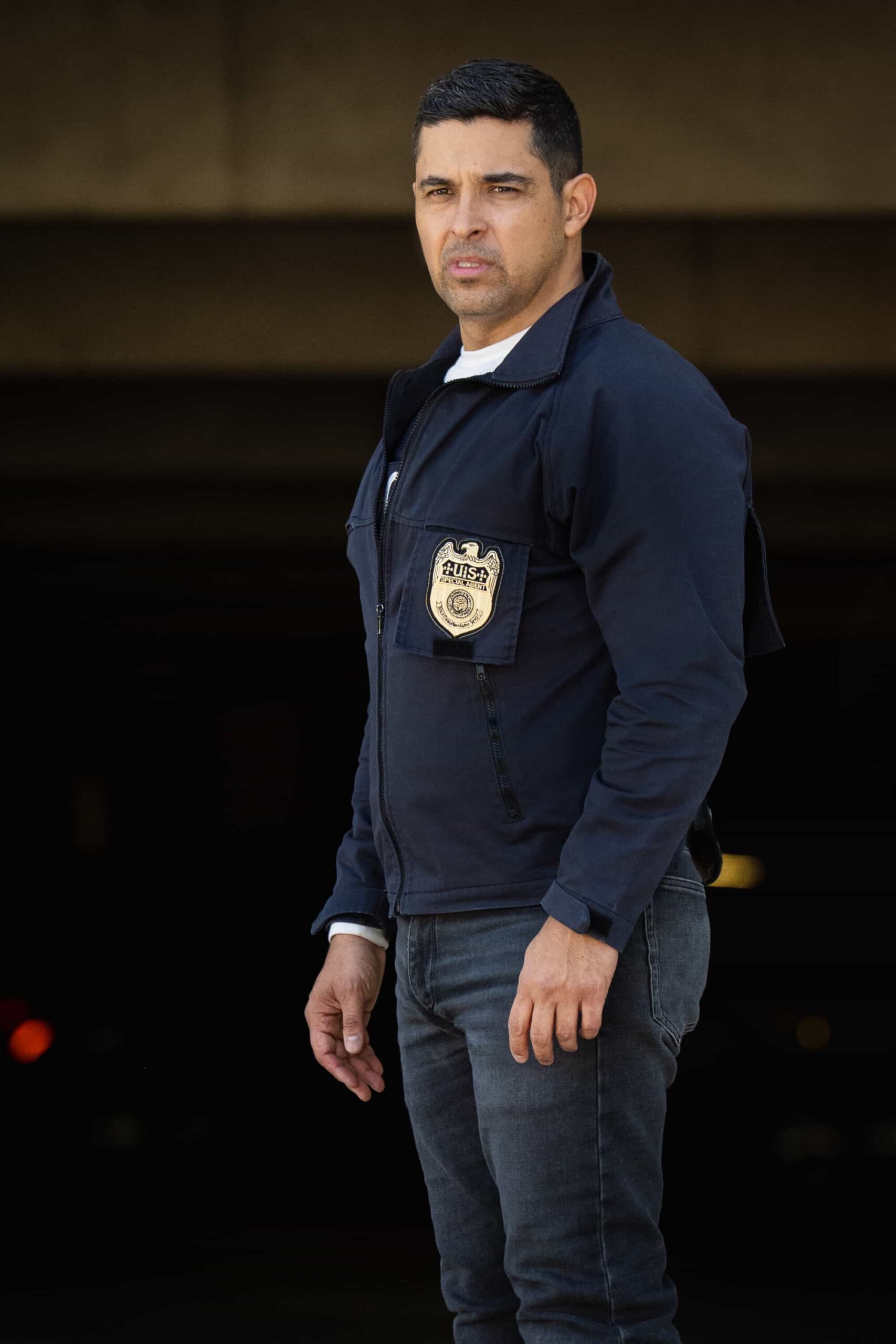 NCIS Season 23 Episode 18 “BAD IMPRESSIONS” - CBS Original Series NCIS, scheduled to air TUESDAY, APRIL 28 (8:00 PM ET/PT)    Pictured (L-R):  Wilmer Valderrama as Nick Torres,    Photo: Robert Voets/CBS   ©2026 CBS Broadcasting, Inc. All Rights Reserved.