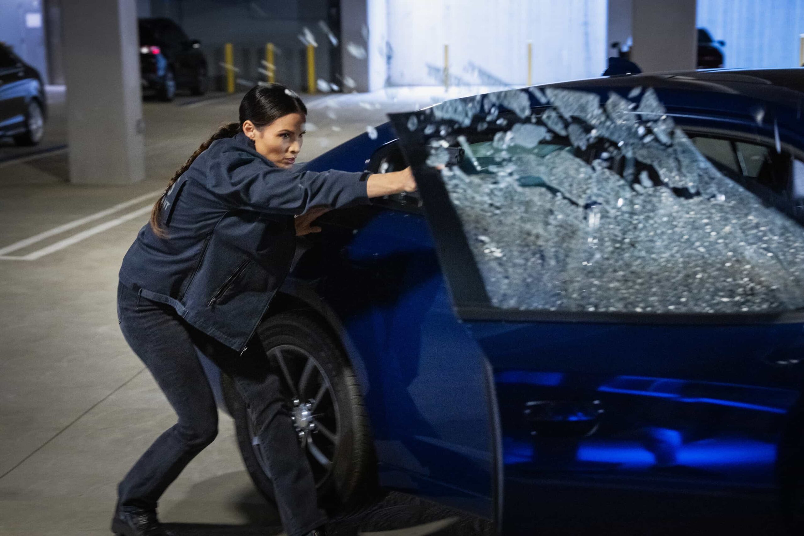 “BAD IMPRESSIONS” - CBS Original Series NCIS, scheduled to air TUESDAY, APRIL 28 (8:00 PM ET/PT)    Pictured (L-R): Katrina Law as Jessica Knight    Photo: Robert Voets/CBS   ©2026 CBS Broadcasting, Inc. All Rights Reserved.