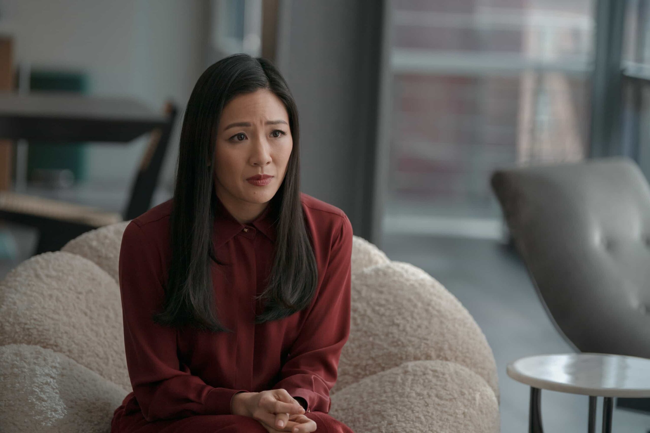 Elsbeth Season 3 Episode 17 Photos: Secrets of the Ultra-Wealthy Turn Deadly Airs Tonight on CBS 4 Elsbeth Season 3 Episode 17 "High Class Problems" -- Coverage of the CBS Original Series ELSBETH, scheduled to air on the CBS Television Network. Pictured: Constance Wu as DR. Malory Ryan Photo: Michael Parmelee/CBS ©2026 CBS Broadcasting, Inc. All Rights Reserved.