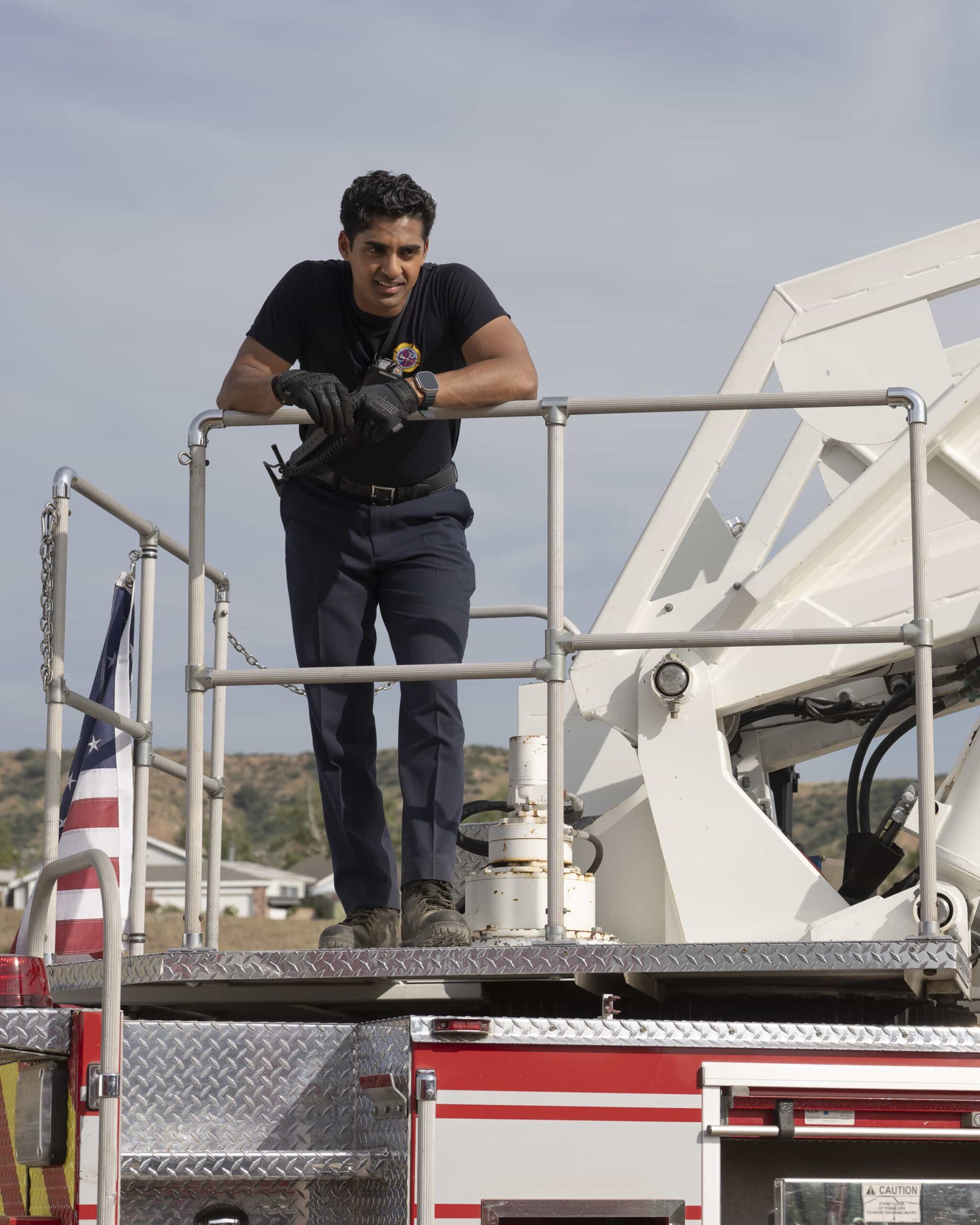 9-1-1 Season 9 Episode 17 : “I Got You Babe” - Buck is faced with his past after an electrical emergency call. Meanwhile, Maddie learns to navigate her working relationships now that she has become a supervisor. THURSDAY, APRIL 30 (8:00-9:00 p.m. EDT) on ABC. (Disney/Christopher Willard) 
ANIRUDH PISHARODY