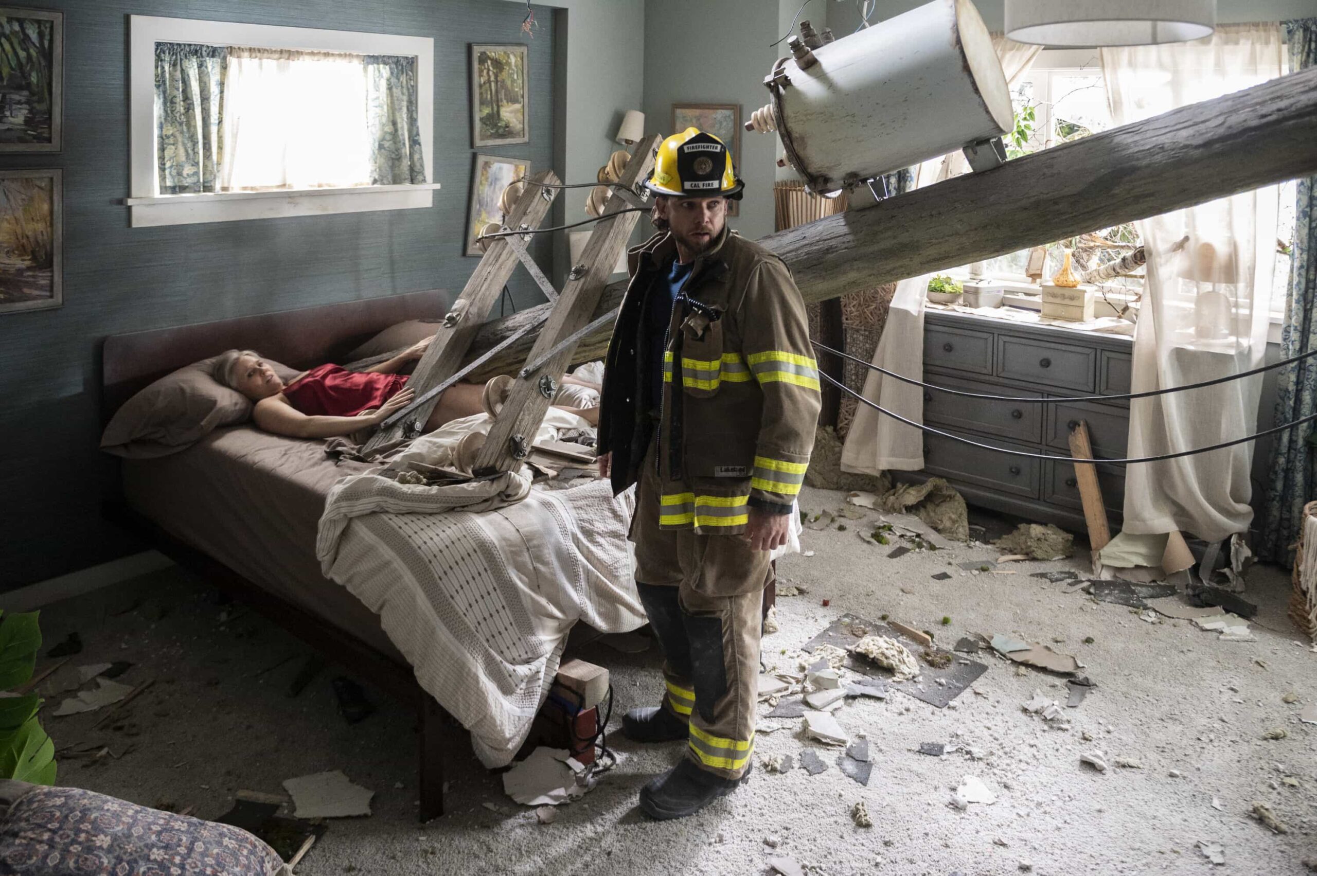 Fire Country Season 4 Episode 17 "Sometimes the Chaos Wins" -- Coverage of the CBS Original Series FIRE COUNTRY, scheduled to air on Friday, May 1 (9:00-10:00 PM, ET/PT).  Pictured: Max Thieriot as Bode Leone. Photo: Sergei Bachlakov/CBS ©2026 CBS Broadcasting, Inc. All Rights Reserved.