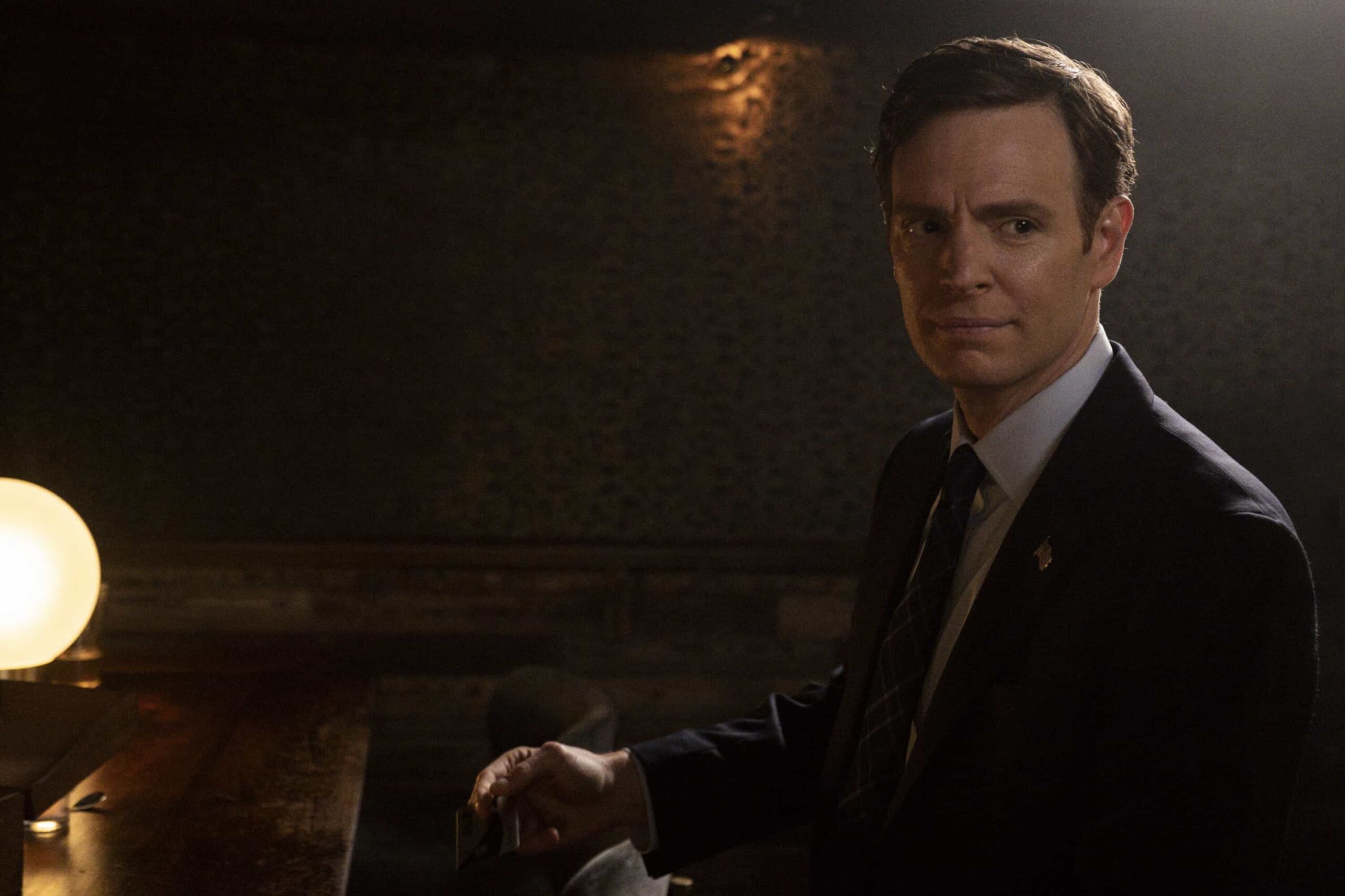 CIA Season 1 Episode 10 "Rare Earth" -- CBS Original Series CIA, scheduled to air on Monday, May 4 (10:00-11:00 PM, ET/PT).  Pictured: Nick Gehlfuss as Special Agent Bill Goodman. Photo: Mark Schafer/CBS ©2025 CBS Broadcasting, Inc. All Rights Reserved.