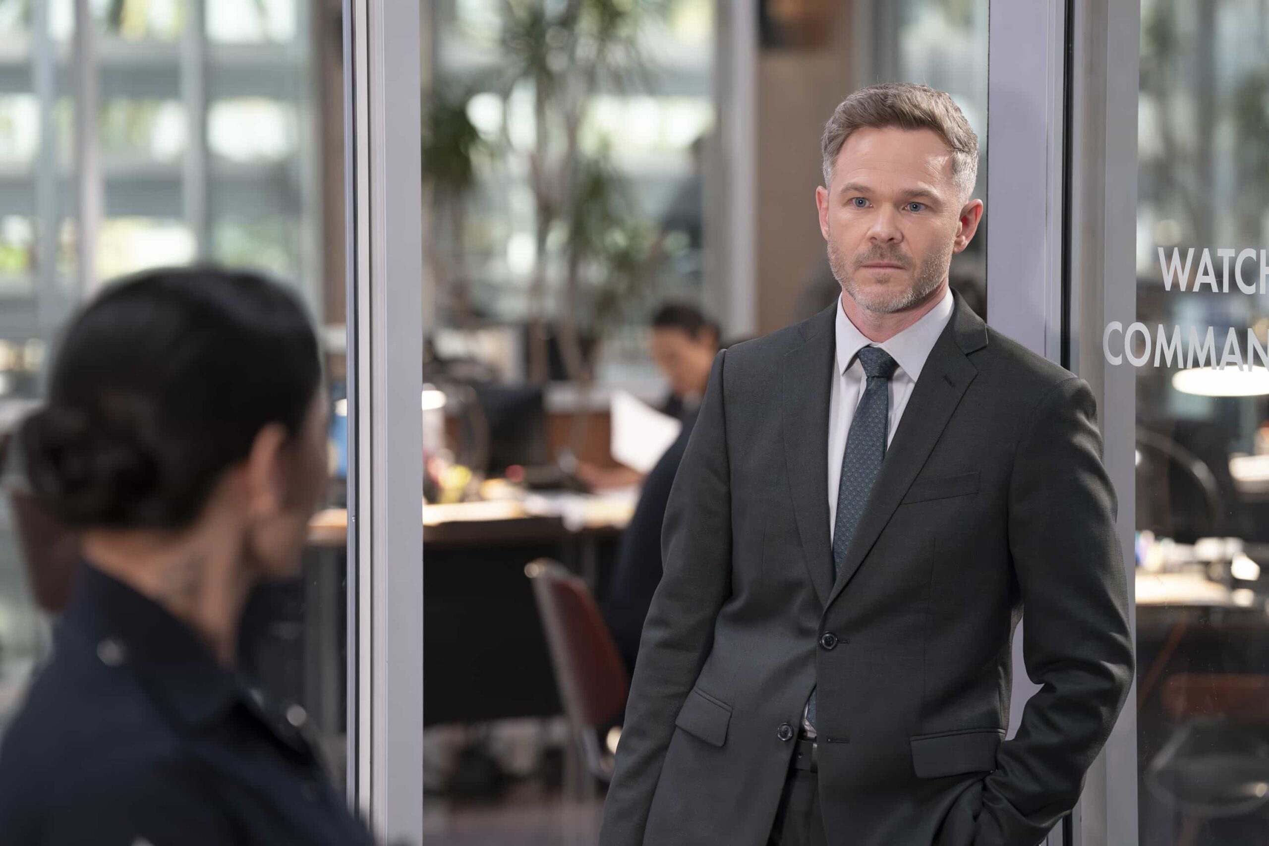 The Rookie Season 8 Episode 18 - “The Bandit” - The team launches a high-stakes search to take down a notorious criminal. Meanwhile, Lucy’s leadership is tested; Wesley tests the boundaries of his friendships, and Nolan tries to balance duty and family. MONDAY, MAY 4 (10:00-11:00 p.m. EDT) on ABC. (Disney/Mike Taing) 
SHAWN ASHMORE