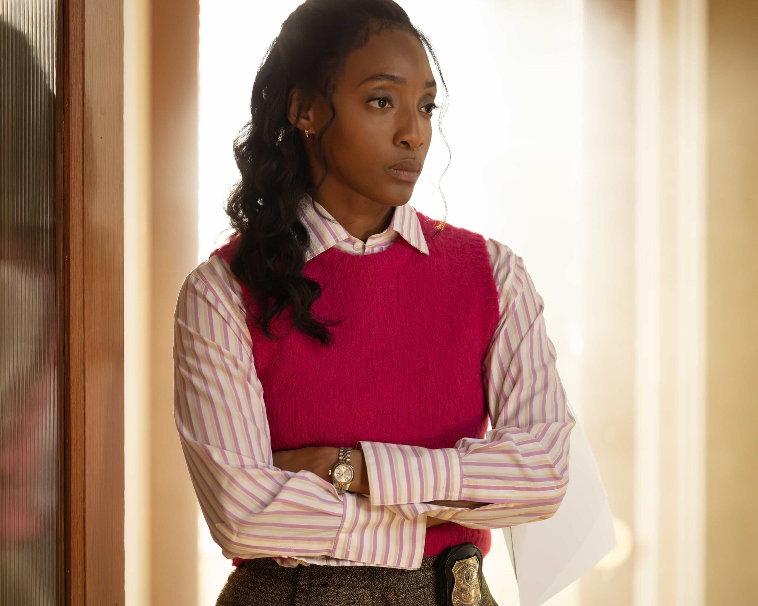 WILL TRENT Season 4 Episode 18 - “Be of Service” - A missing college student ignites a frantic search that quickly reveals something far more dangerous than a simple abduction. As the team races to uncover the truth, Angie, on the brink of motherhood, heads to the hospital with Seth. TUESDAY, MAY 5 (8:00-9:00 p.m. EDT) on ABC. (Disney/Matt Miller) 
IANTHA RICHARDSON