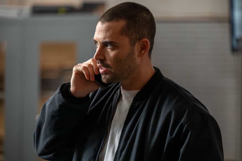 CHICAGO P.D. Season 13 Episode 20 Image -- "The Lost Years" Episode 1320 -- Pictured: Benjamin Levy Aguilar as Dante Torres -- (Photo by: Lori Allen/NBC)
