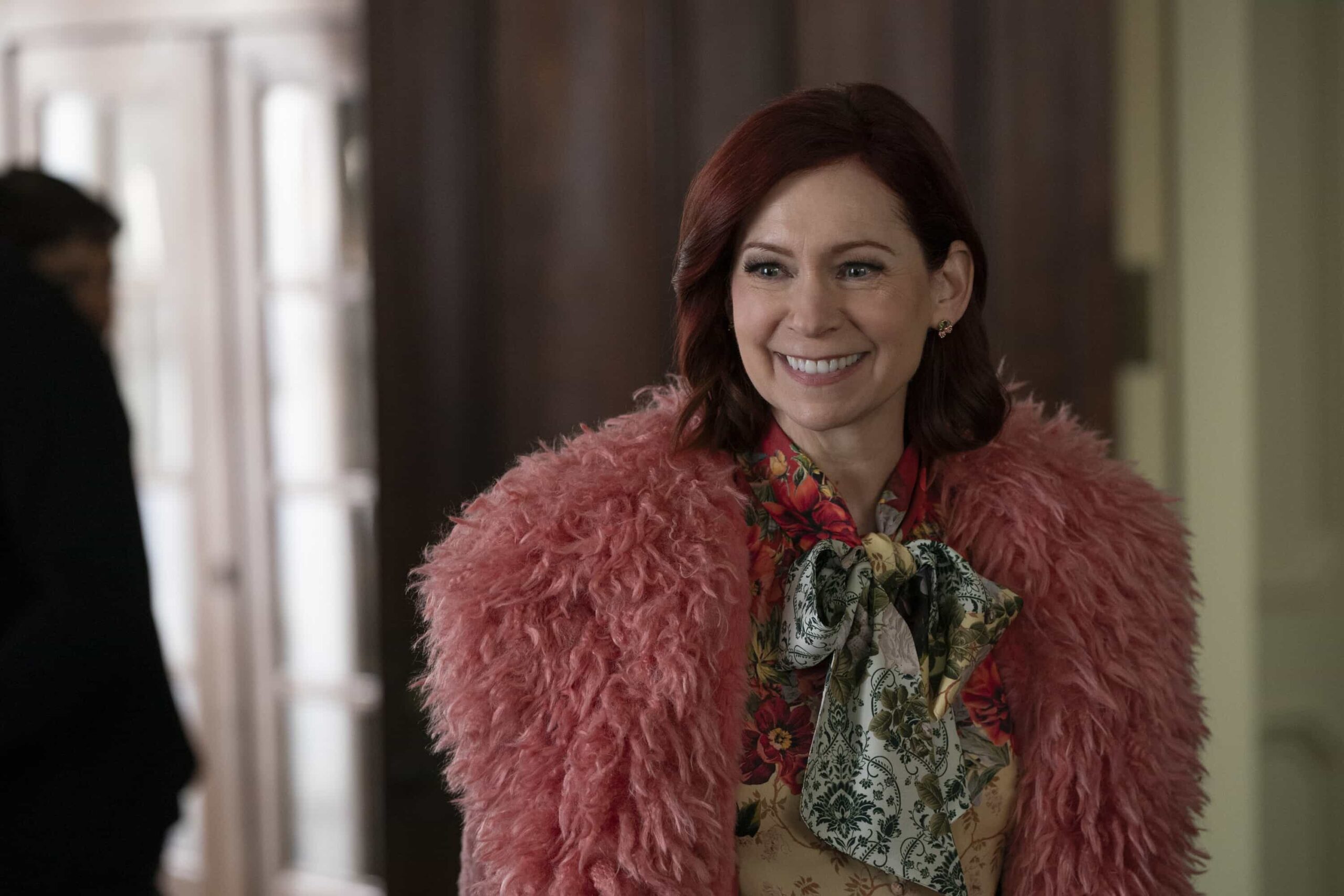 "Murder From Scratch" -- Coverage of the CBS Original Series ELSBETH, scheduled to air on the CBS Television Network. Pictured: Carrie Preston as Elsbeth Tascioni. Photo: Michael Parmelee/CBS ©2026 CBS Broadcasting, Inc. All Rights Reserved.
