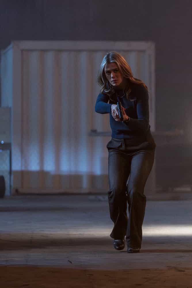 THE HUNTING PARTY -- "Xander Wax" Episode 213 -- Pictured: Melissa Roxburgh as Rebecca "Bex" Henderson -- (Photo by: Ralph Bavaro/NBC)